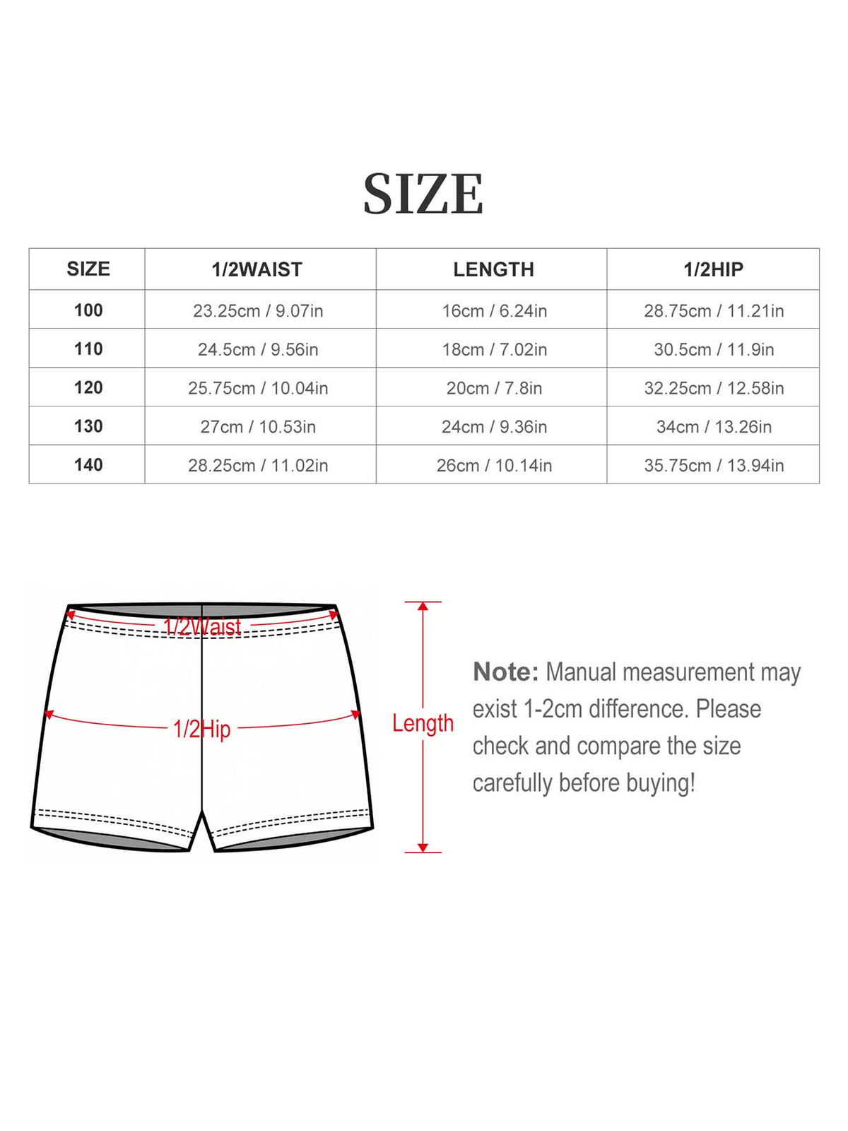 Floral LOVE Short Sleeved Swimsuit for Children (Front Printing)