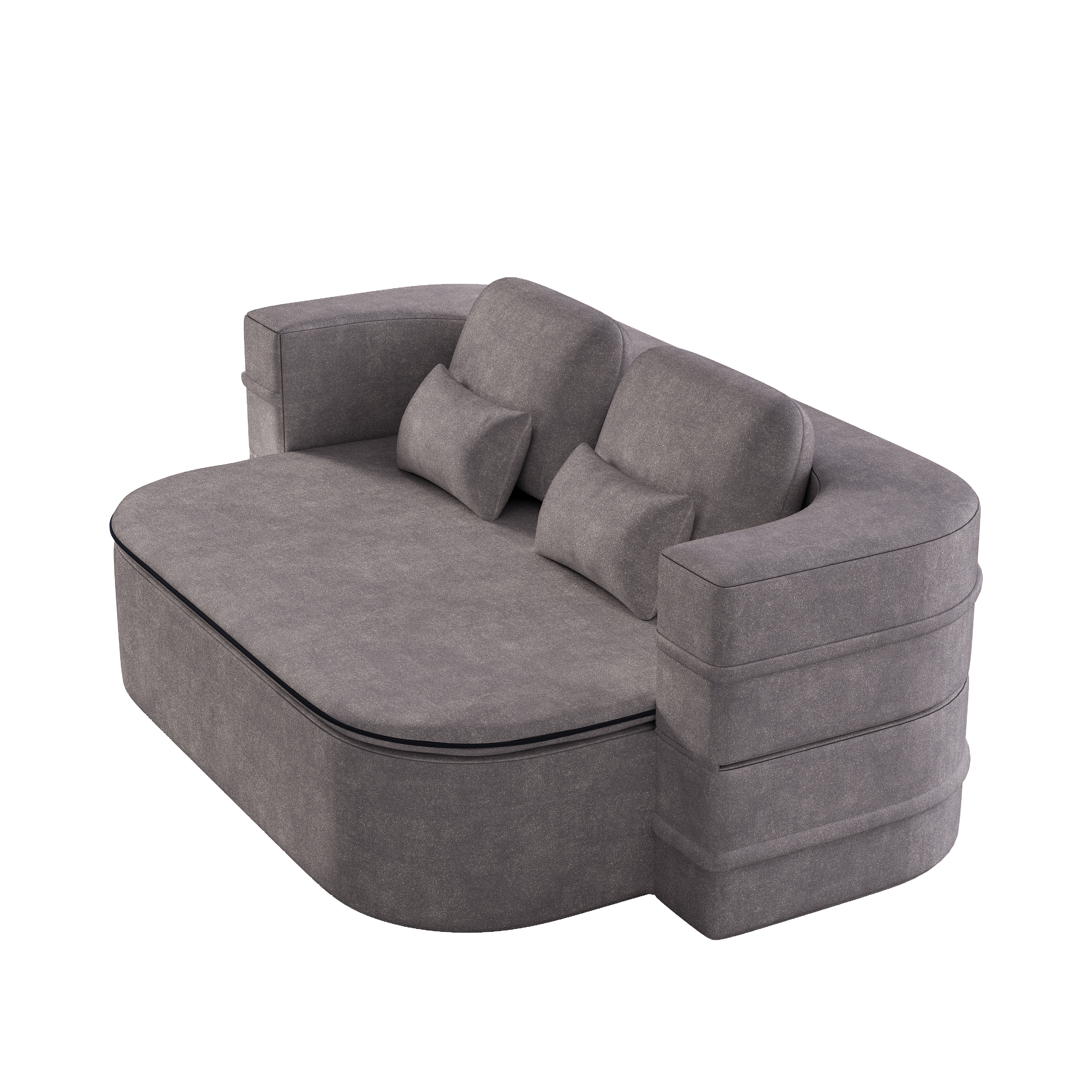 75''2-in-1 Foldable Sofa,Convertible Sleeper Foam Sofa Bed with Multi Functional Blanket, Chenille Floor folding sofa bed,  Floor Sofa Lounge Sofa for Living Room Bedroom Lounge Studio