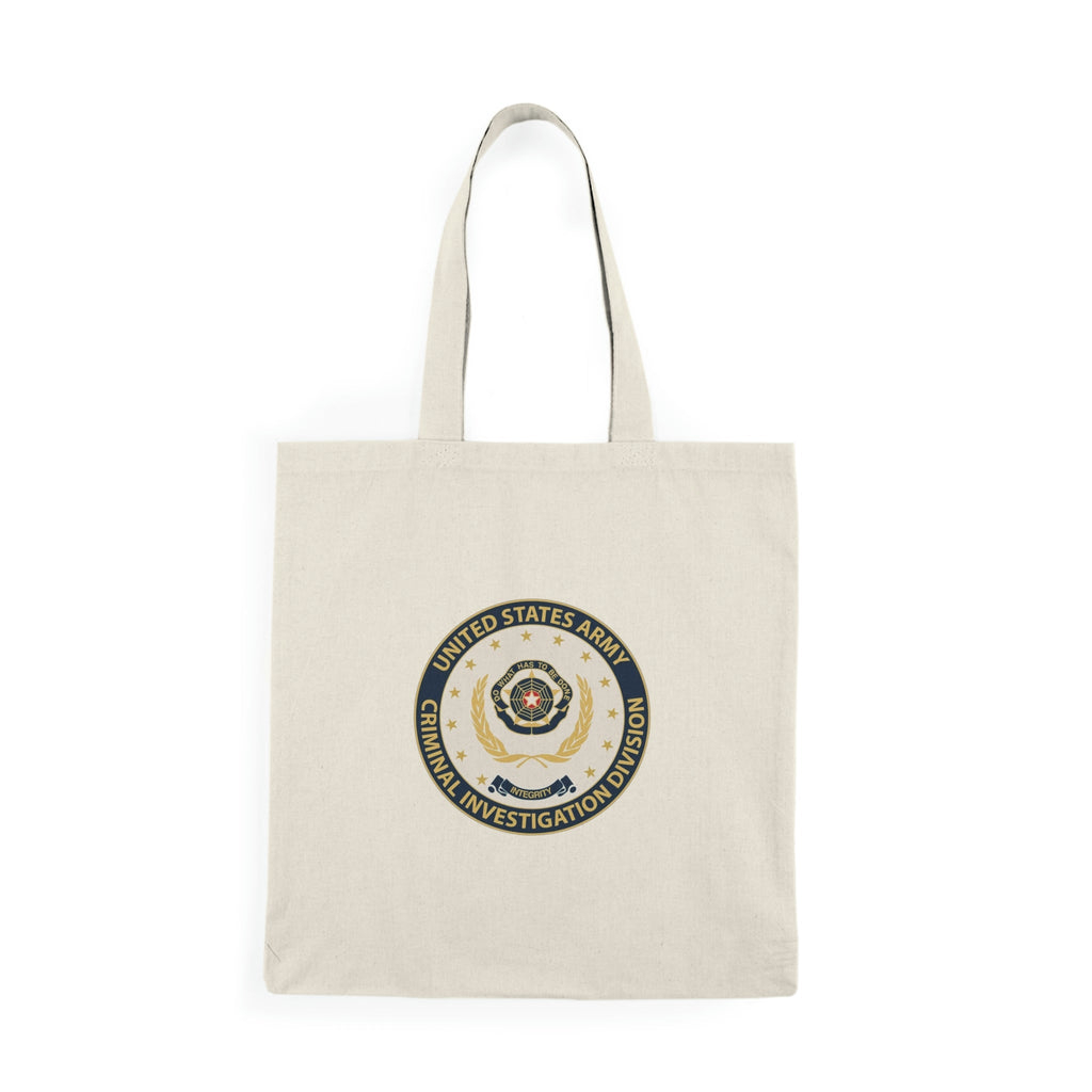 Army CID Badge and Seal Natural Tote Bag