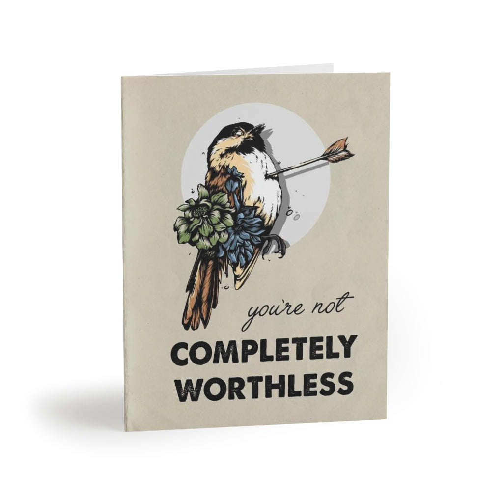 "You're Not Completely Worthless" Greeting Card