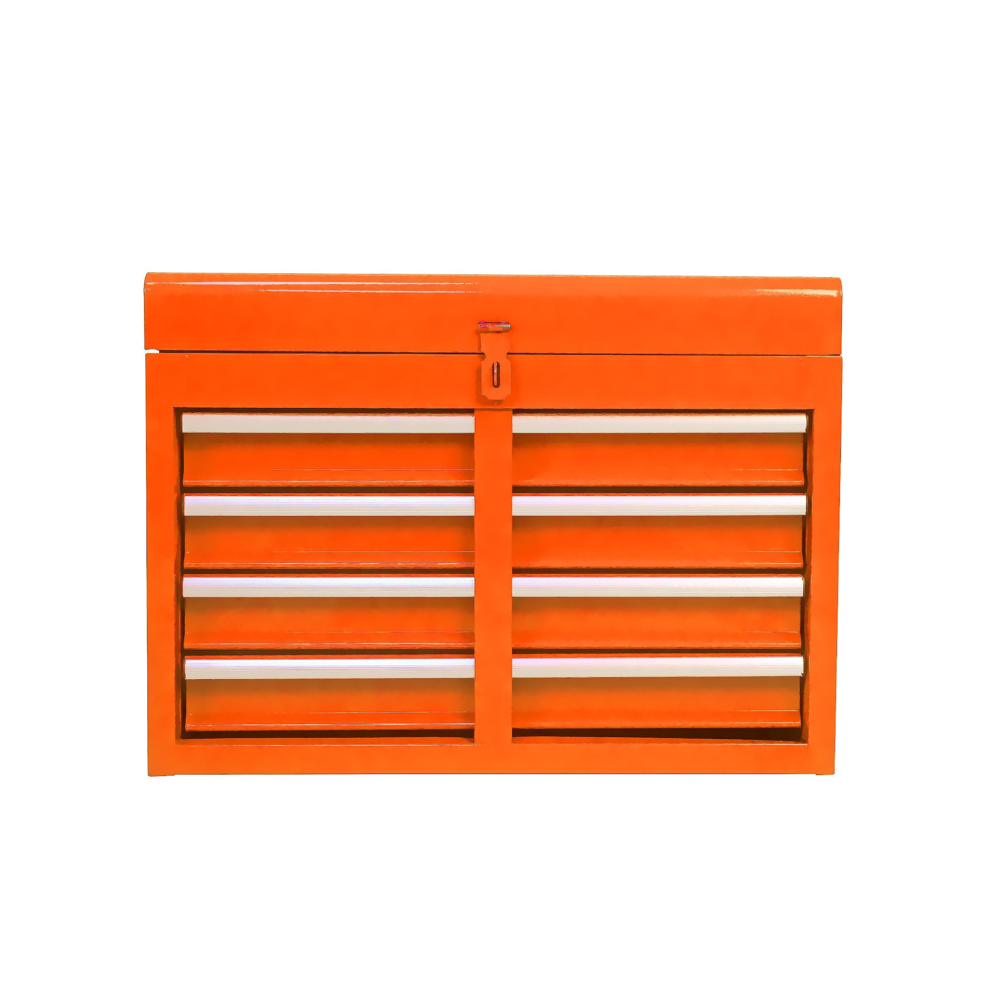 Rolling Tool Chest, 5-Drawer Tool Box Organizer w/Lockable Wheels & Sliding Drawers & Detachable Top & Adjustable Shelf, Tool Storage Cabinet for Garage Workshop(Orange)
