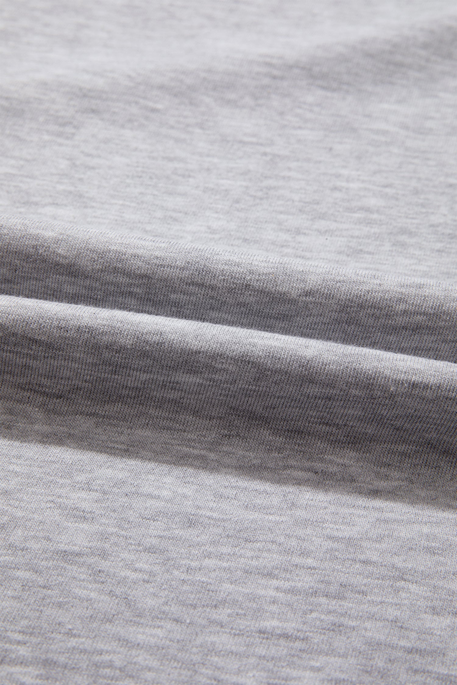 Stripe Patchwork Raw Edge Oversize Tee