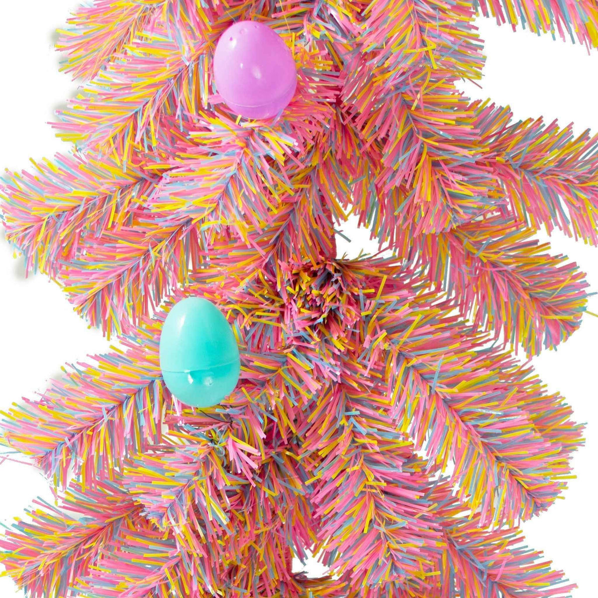 Easter Firework Tinsel Brush Garland