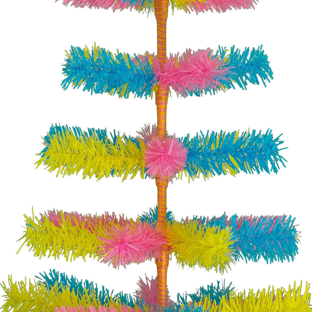 Easter Mixed Tinsel Christmas Trees