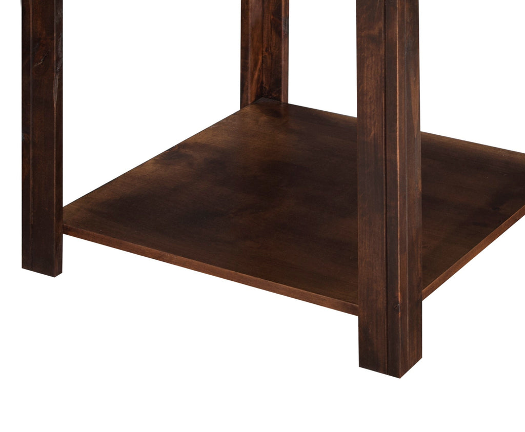 60 inch Workstation Desk, No Assembly Required, Whiskey Finish