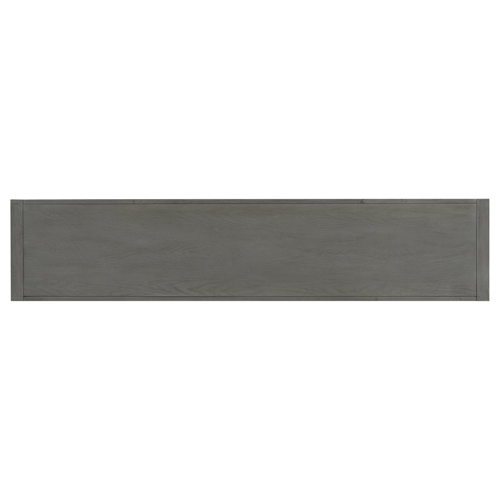 Mirod Stylish TV Stand with Ample Storage,Classic Design with Three Drawers and Spacious Surface,Minimalist Metal Handles,Versatile as TV Console or Side Cabinet