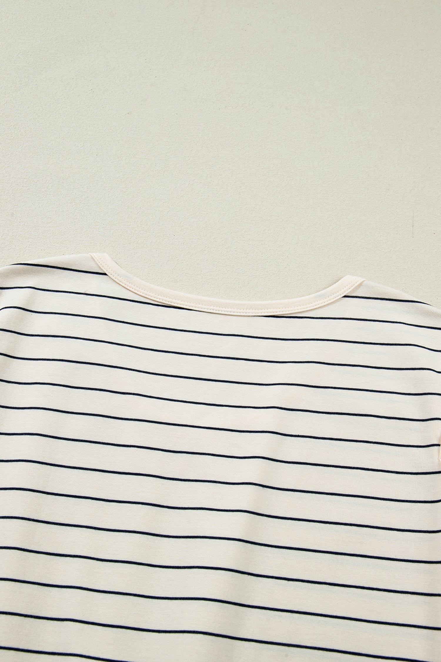 Stripe Drawstring Tunic Tank Mini Dress w/ Pockets