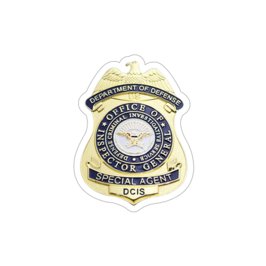 DCIS Badge Sticker