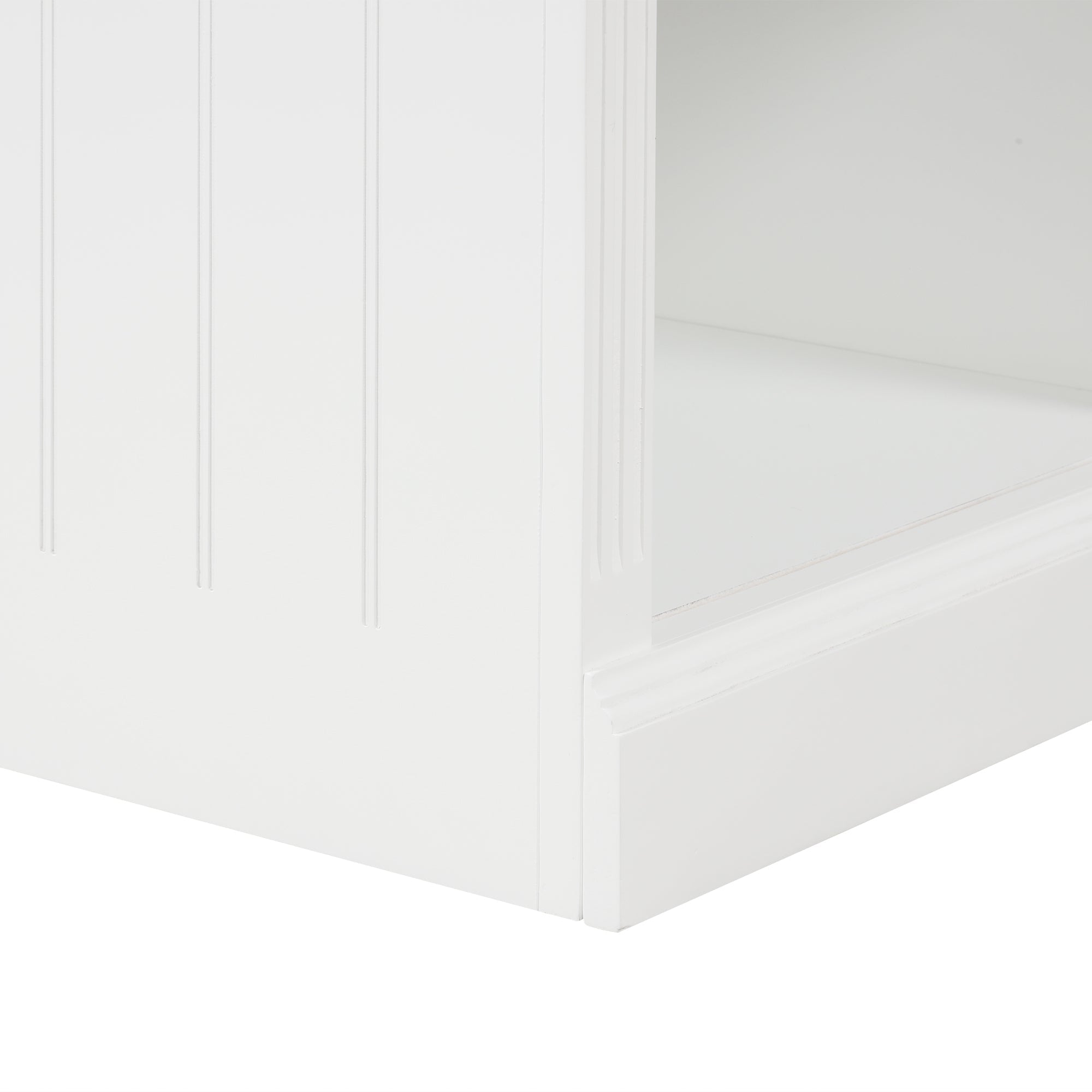 57.68' Modern L Shaped Executive Desk with 2 Storage Cabinets and 3 Drawers,Corner Writing Desk,Office Desk Furniture,Computer Desks with Depth Workstation for Home Office,Living room,White