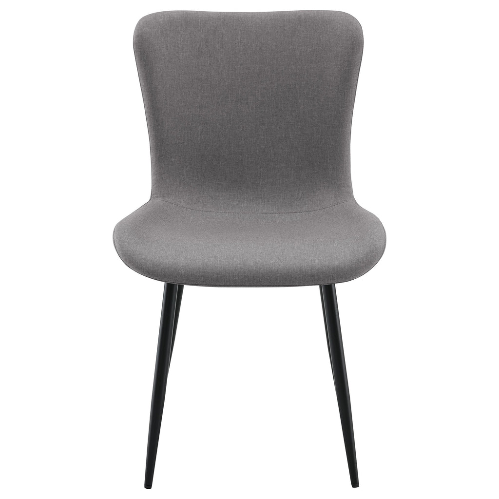 Grant Warm Grey Upholstered Dining Side Chair (Set of 2)