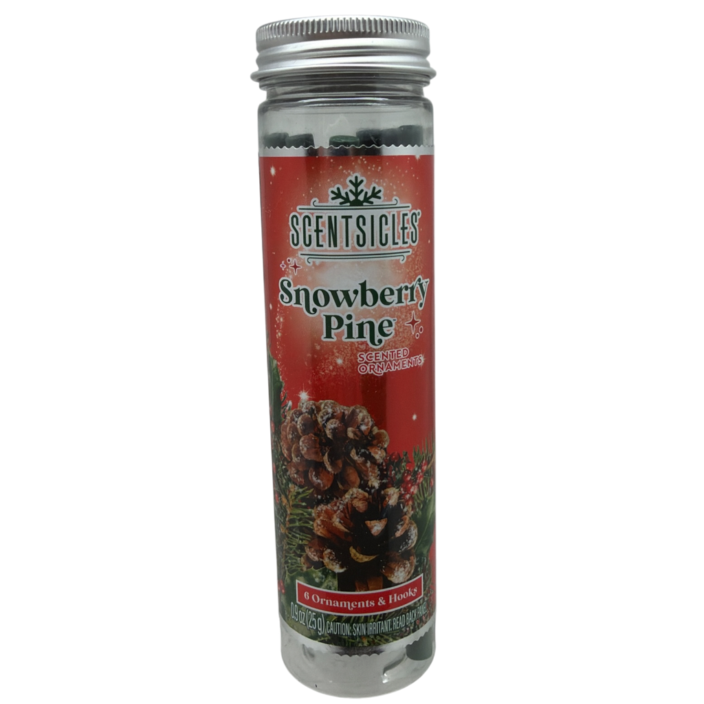 Scentsicles Scent Ornaments  - Snowberry Pine