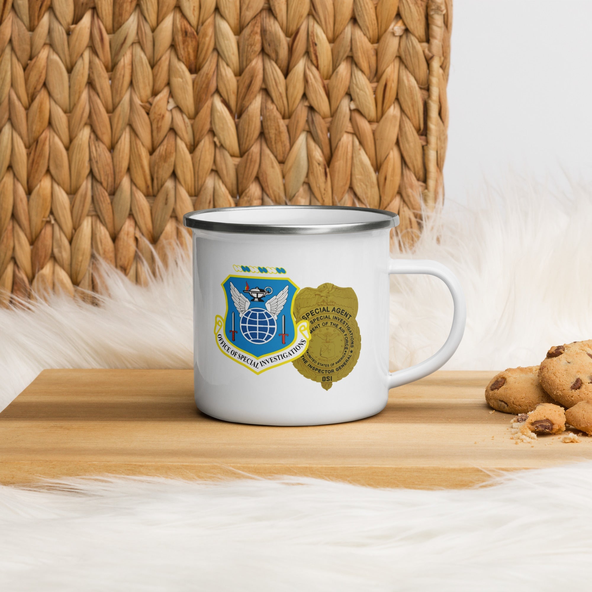 The 300 Enamel Camp Mug