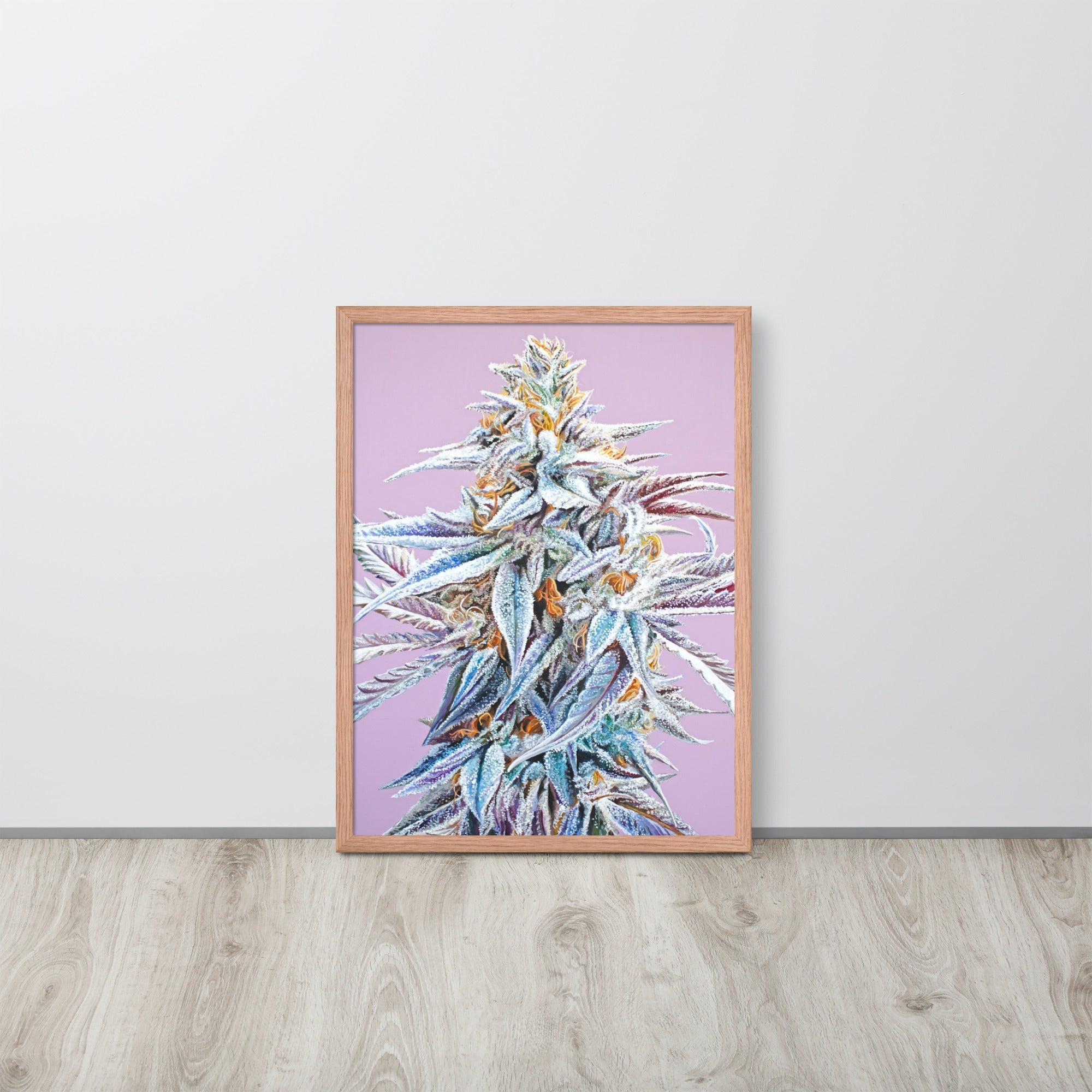 FRAMED Trufflelatto Berry 18"x24" Poster