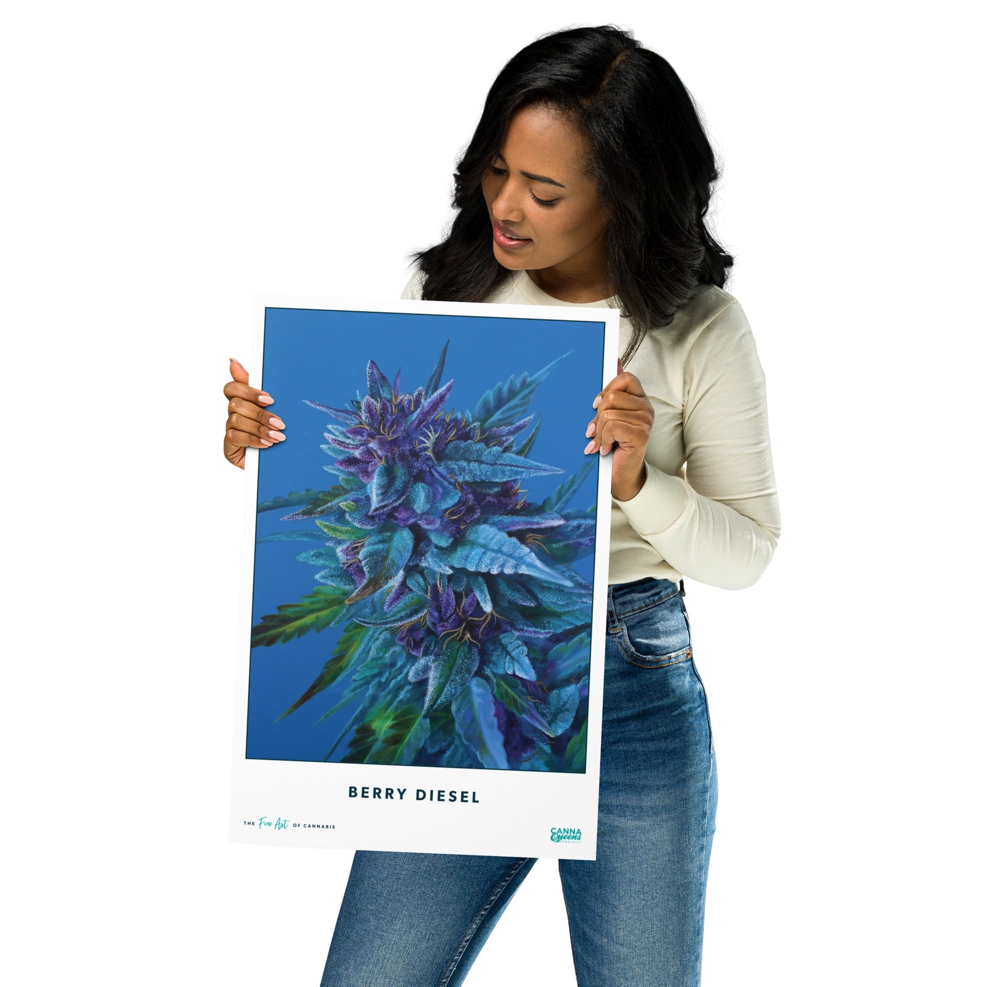 STRAIN NAME Berry Diesel Poster