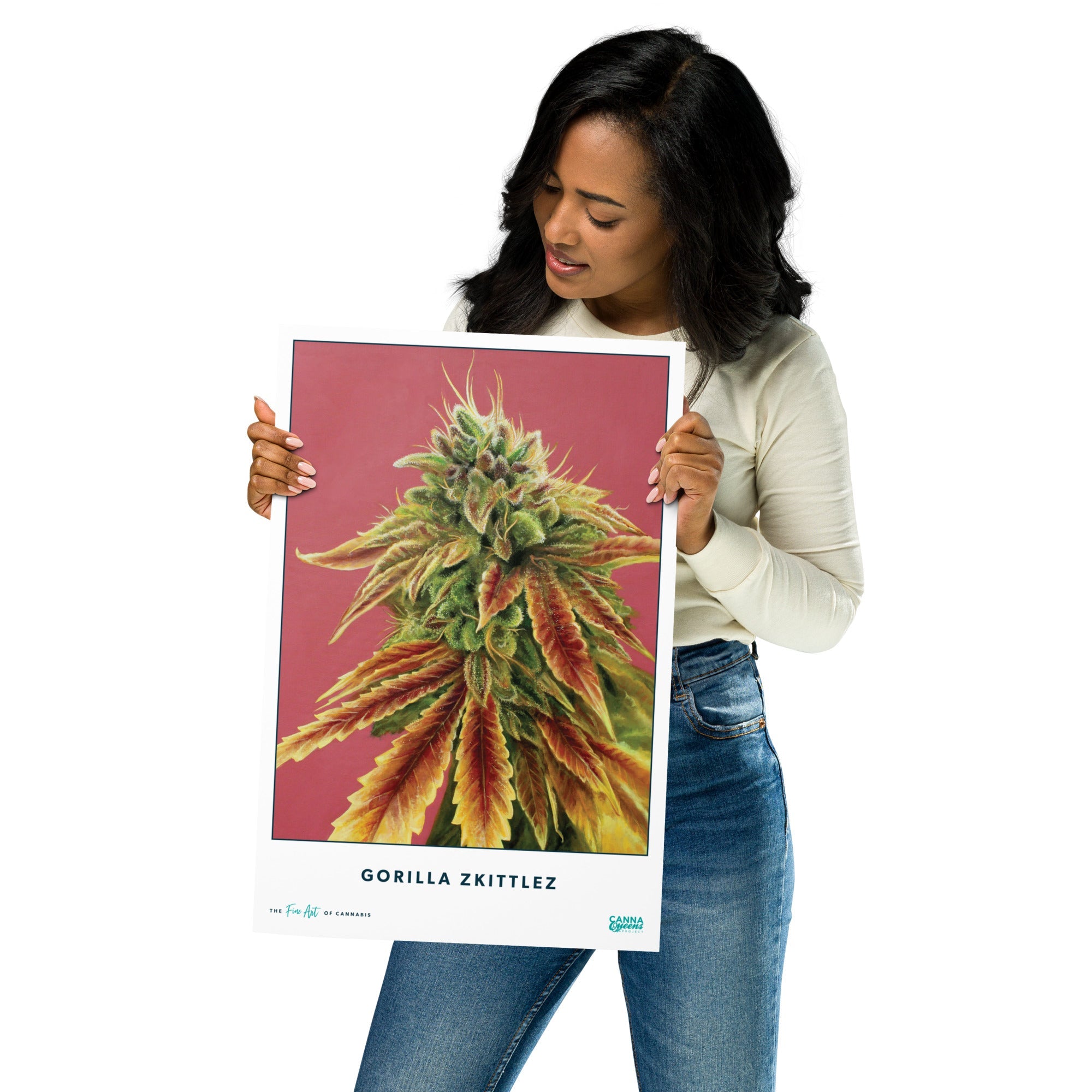 STRAIN NAME Gorilla Zkittlez Poster