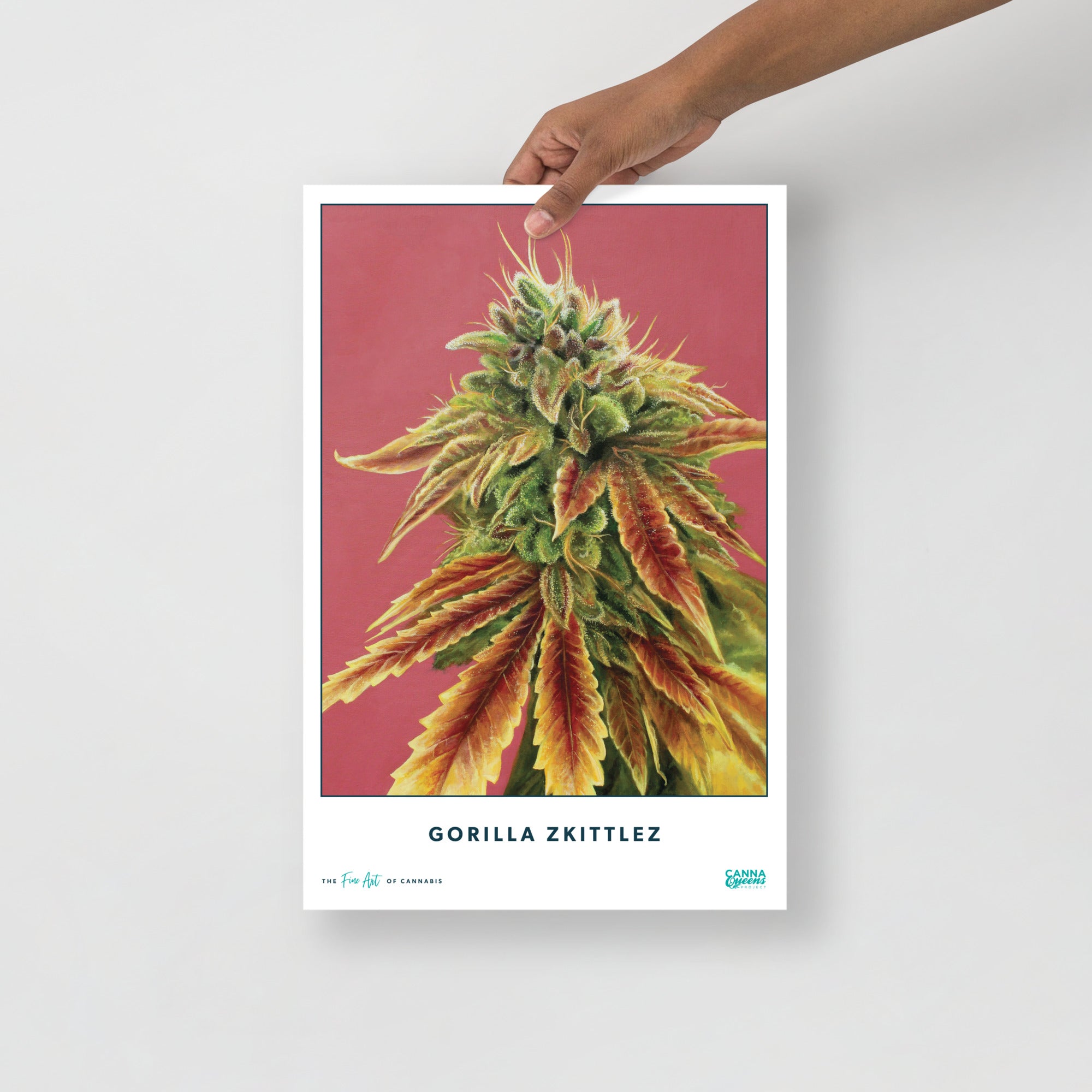 STRAIN NAME Gorilla Zkittlez Poster