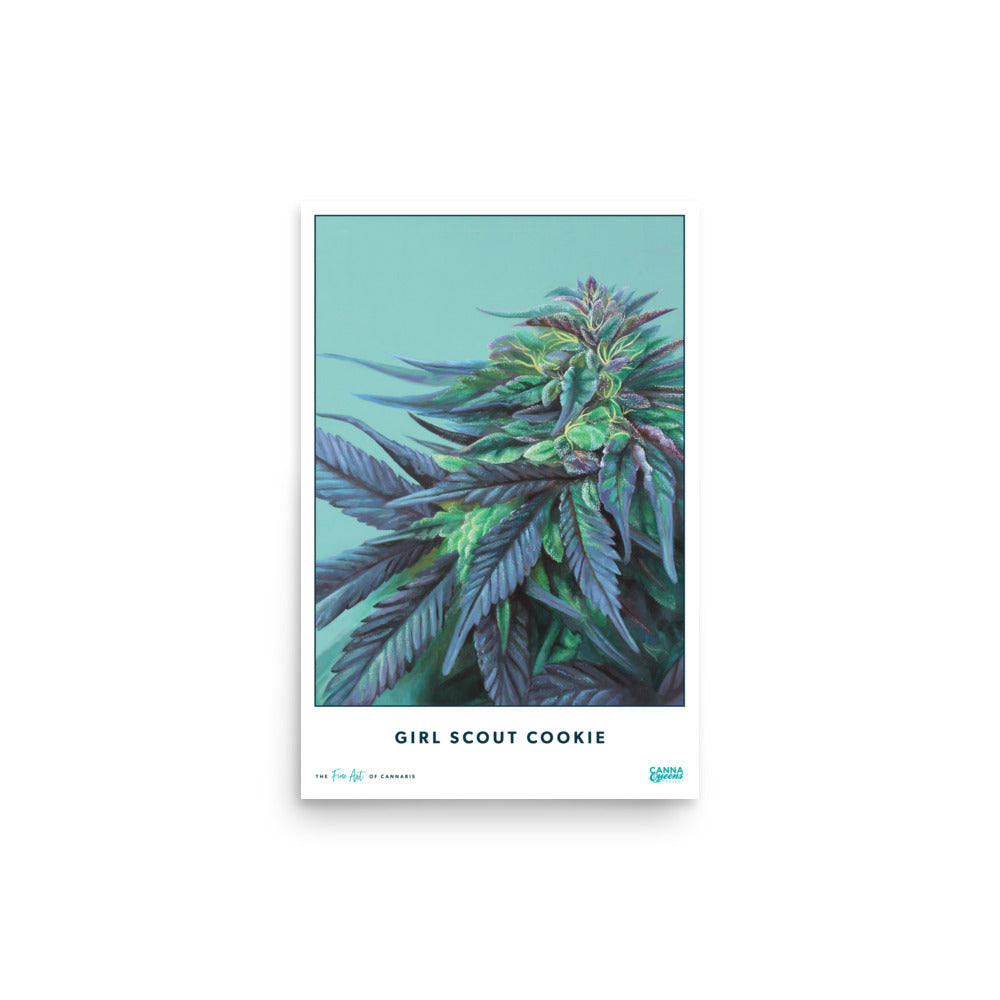 STRAIN NAME Girl Scout Cookie Poster