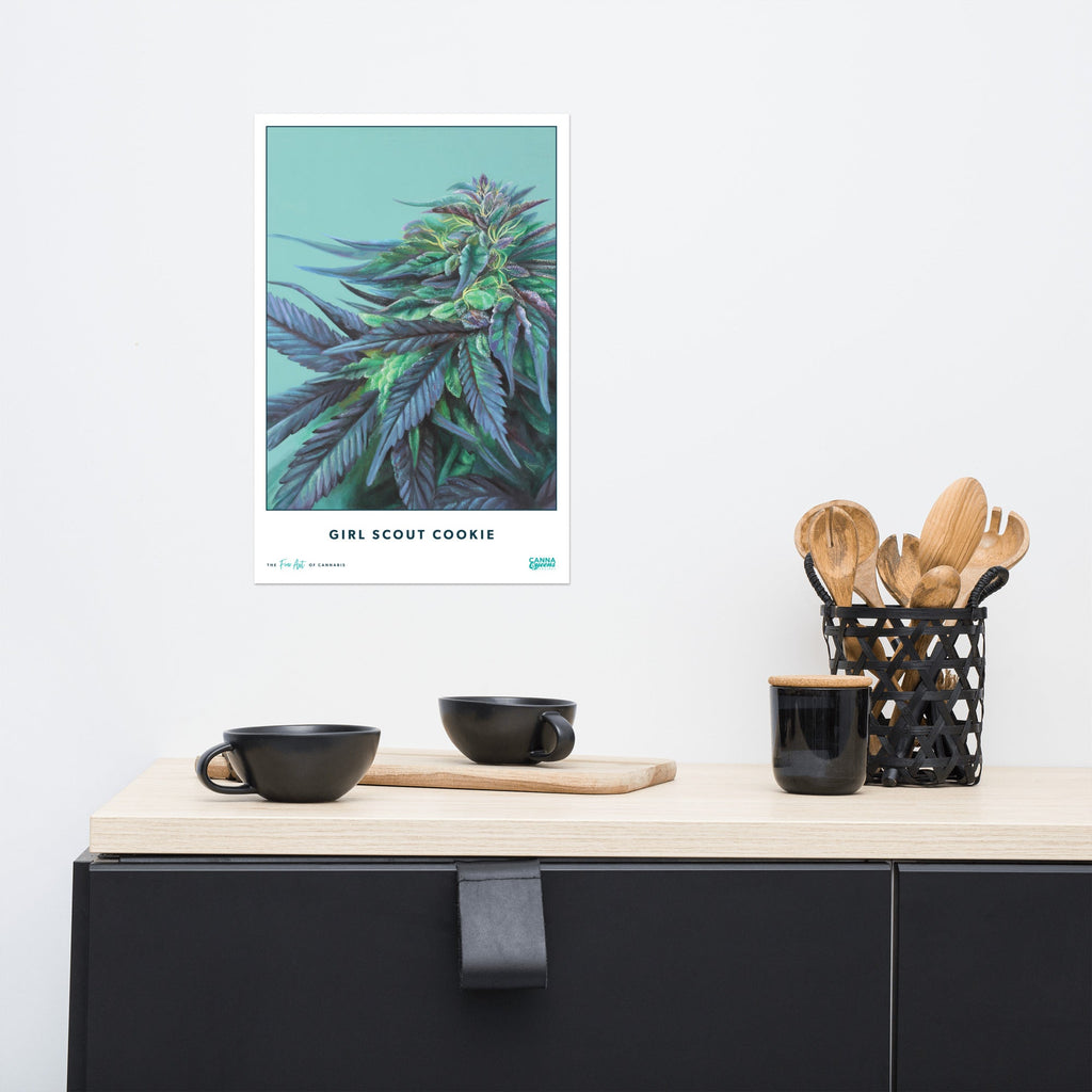STRAIN NAME Girl Scout Cookie Poster