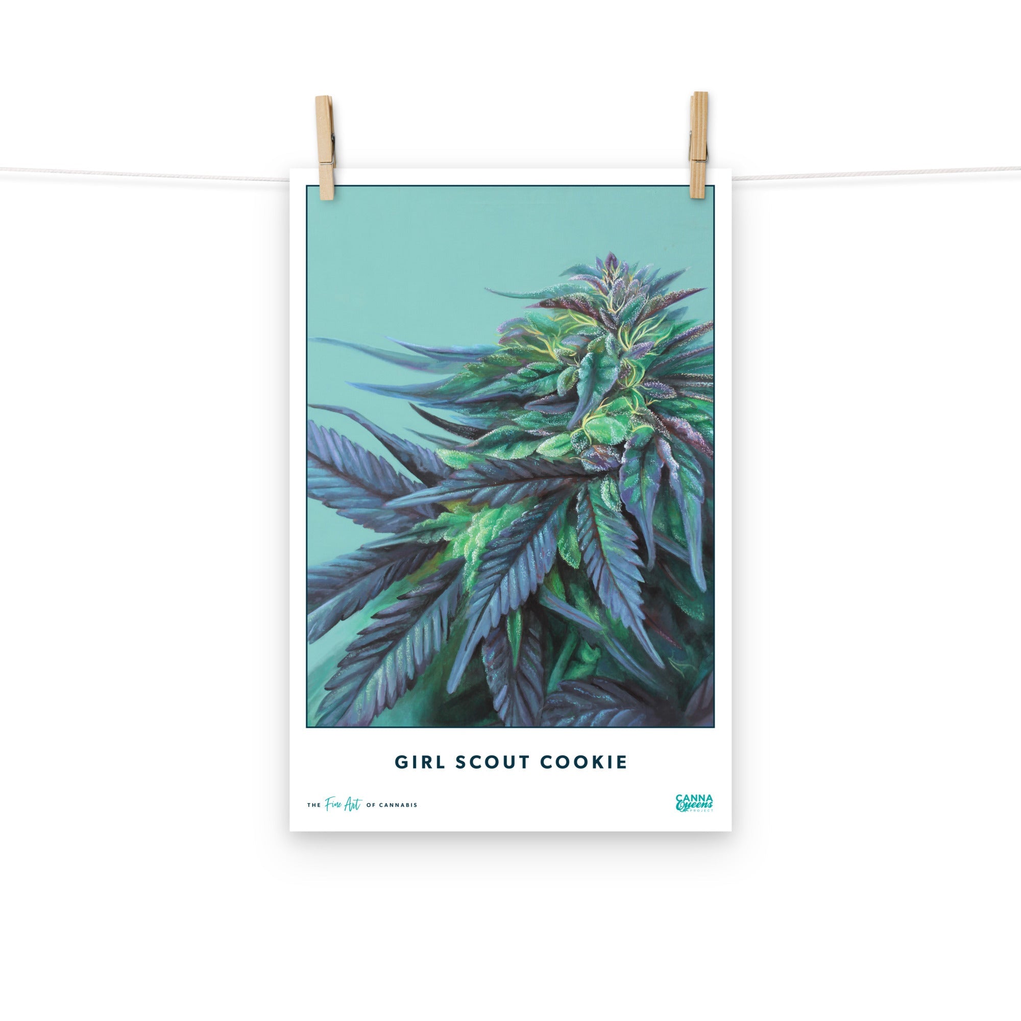 STRAIN NAME Girl Scout Cookie Poster