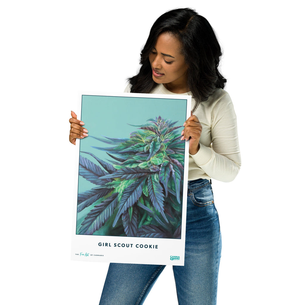 STRAIN NAME Girl Scout Cookie Poster
