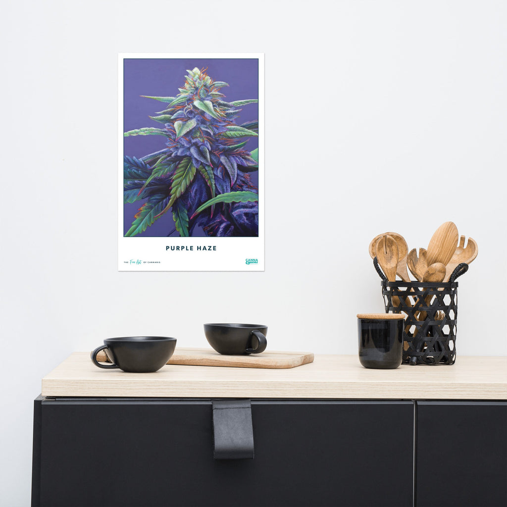 STRAIN NAME Purple Haze Poster