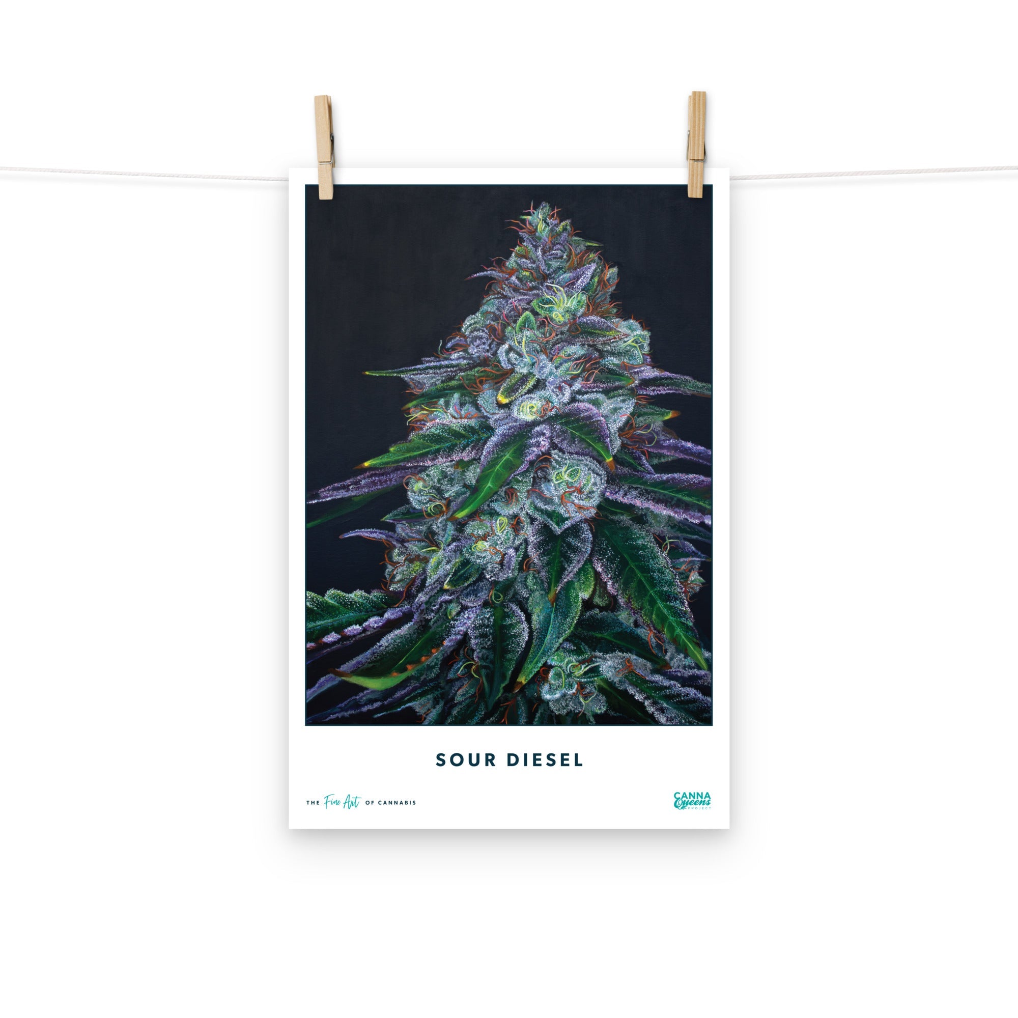 STRAIN NAME Sour Diesel Poster