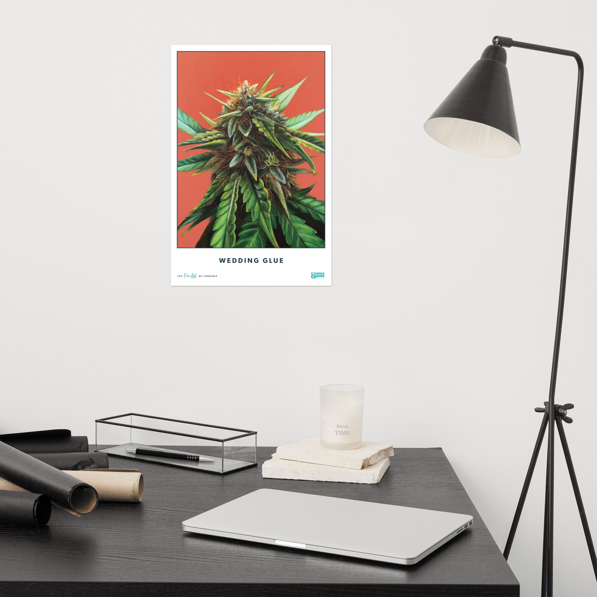 STRAIN NAME Wedding Glue Poster