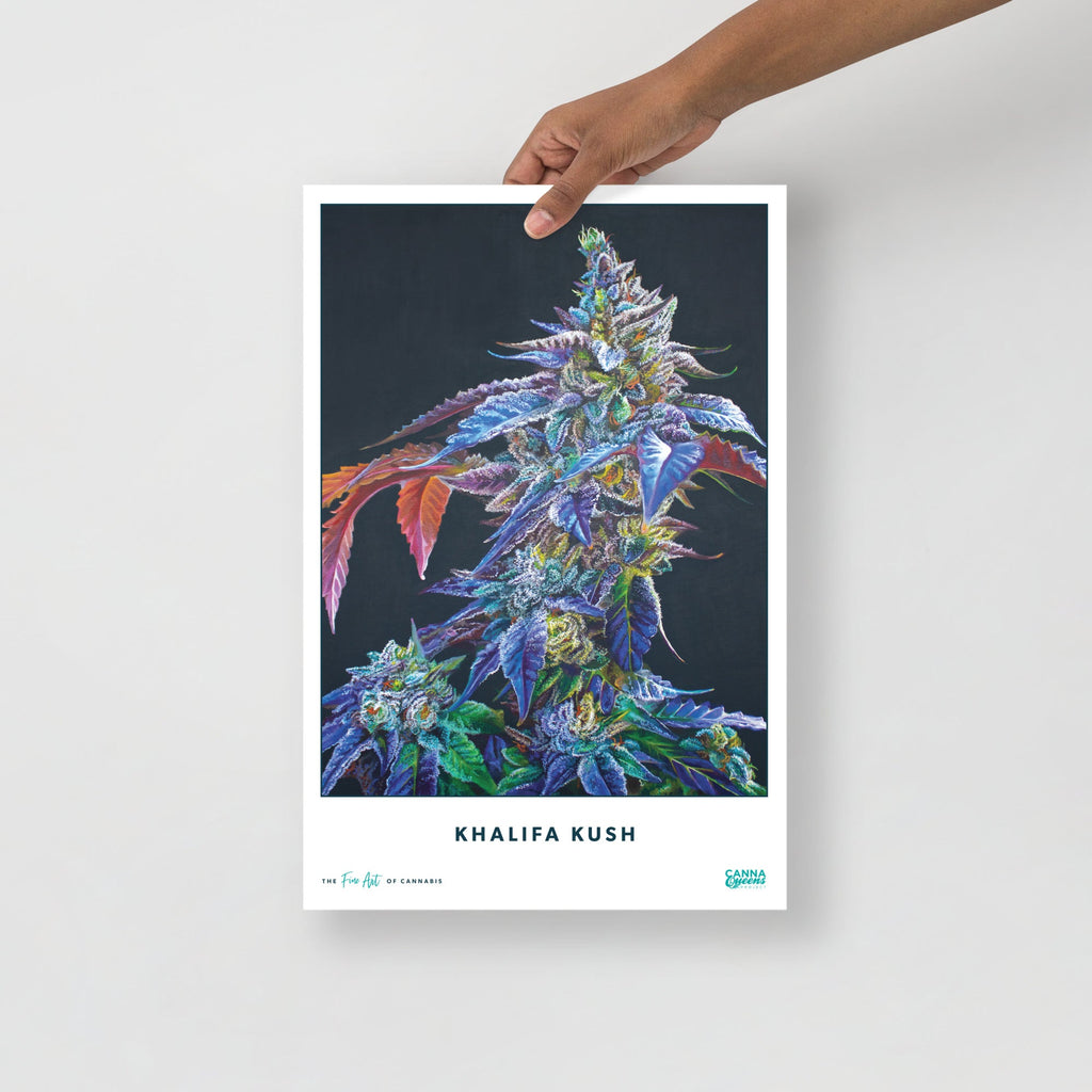 STRAIN NAME Khalifa Kush Poster