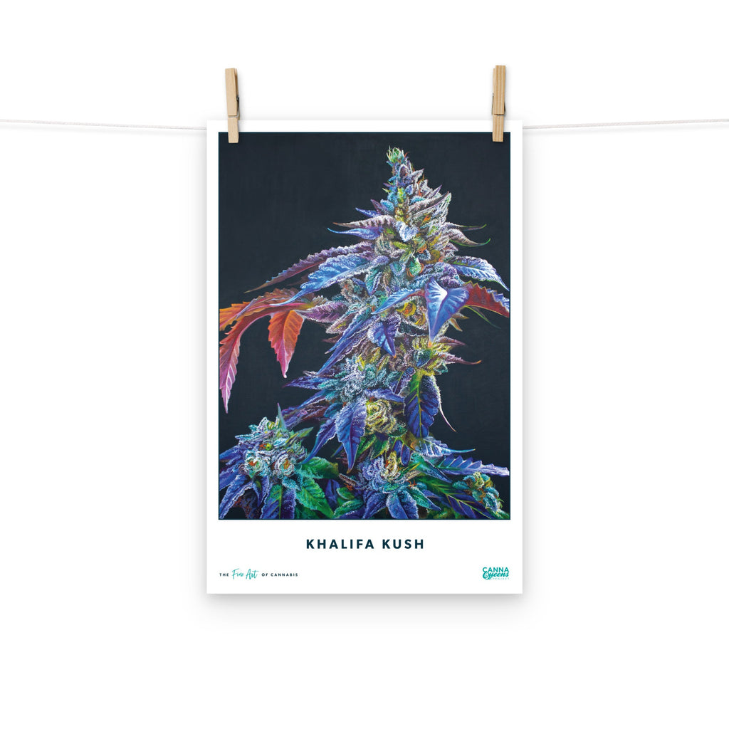 STRAIN NAME Khalifa Kush Poster