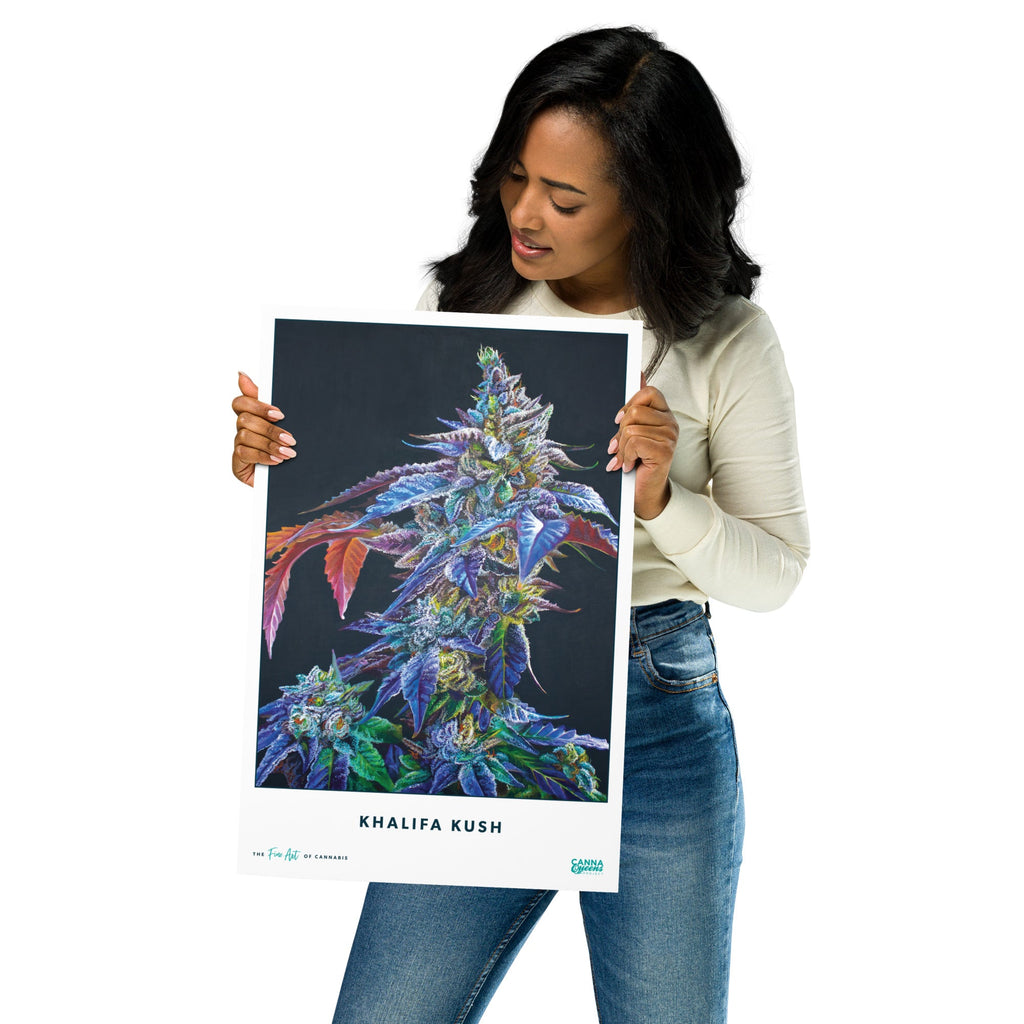 STRAIN NAME Khalifa Kush Poster
