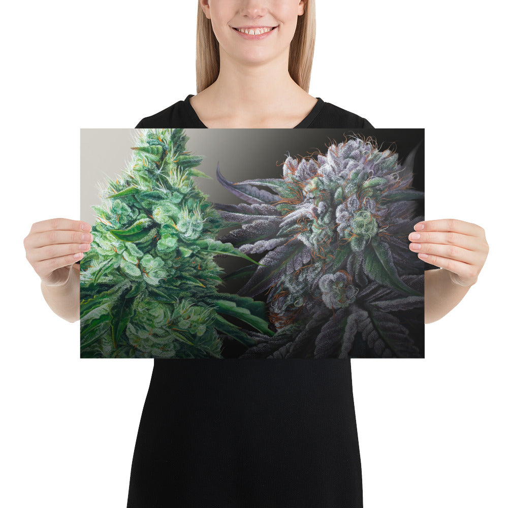 18"x12" (small) Day&Night Poster