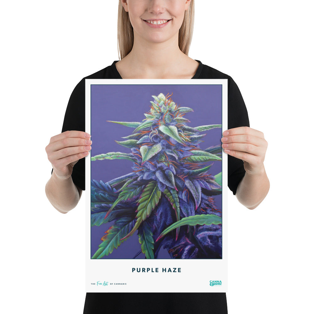 STRAIN NAME Purple Haze Poster
