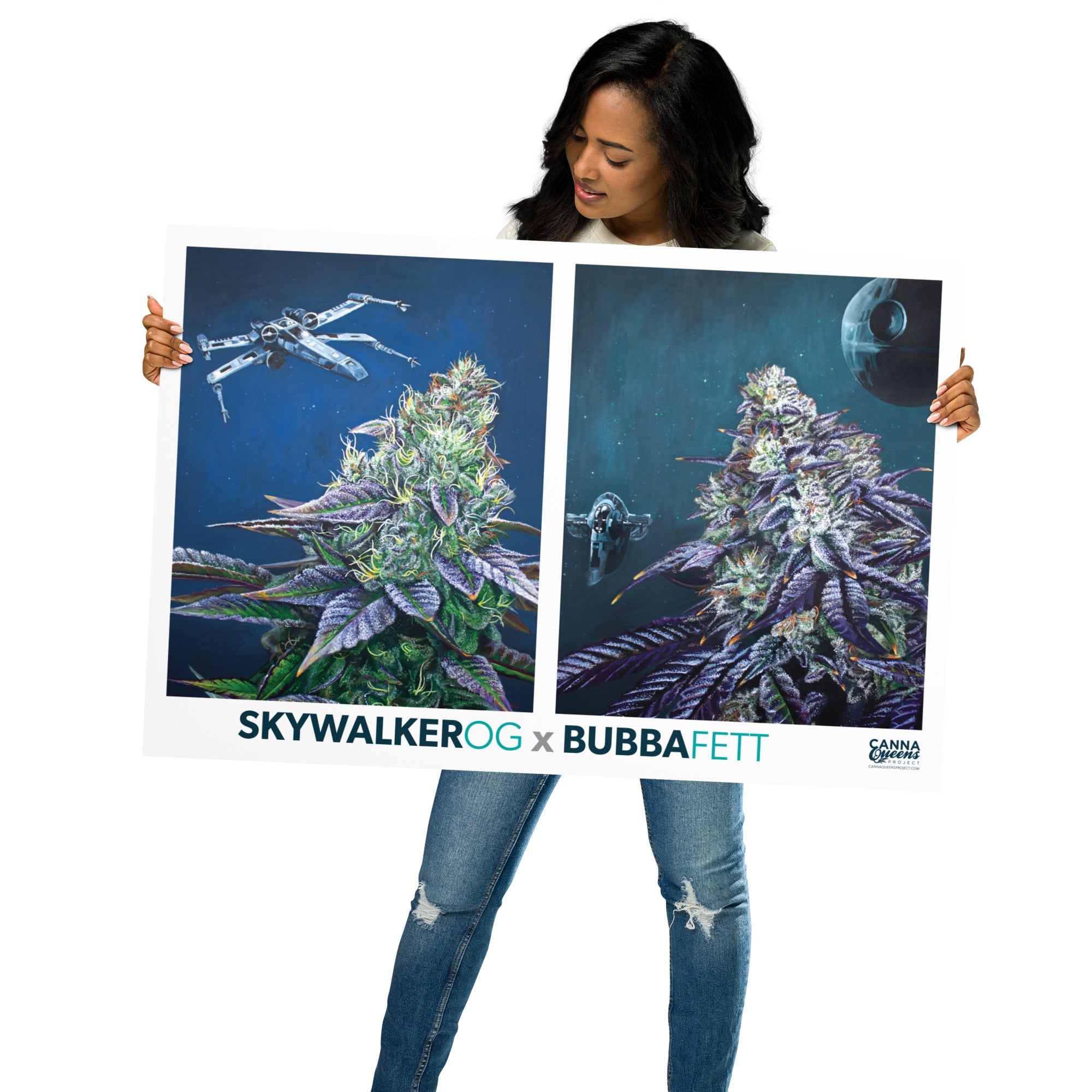 Star Wars Cannabis Poster