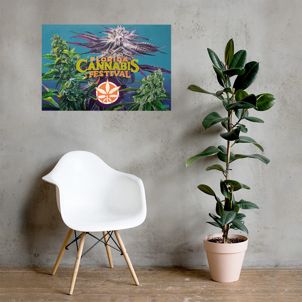 Florida Cannabis Festival Poster