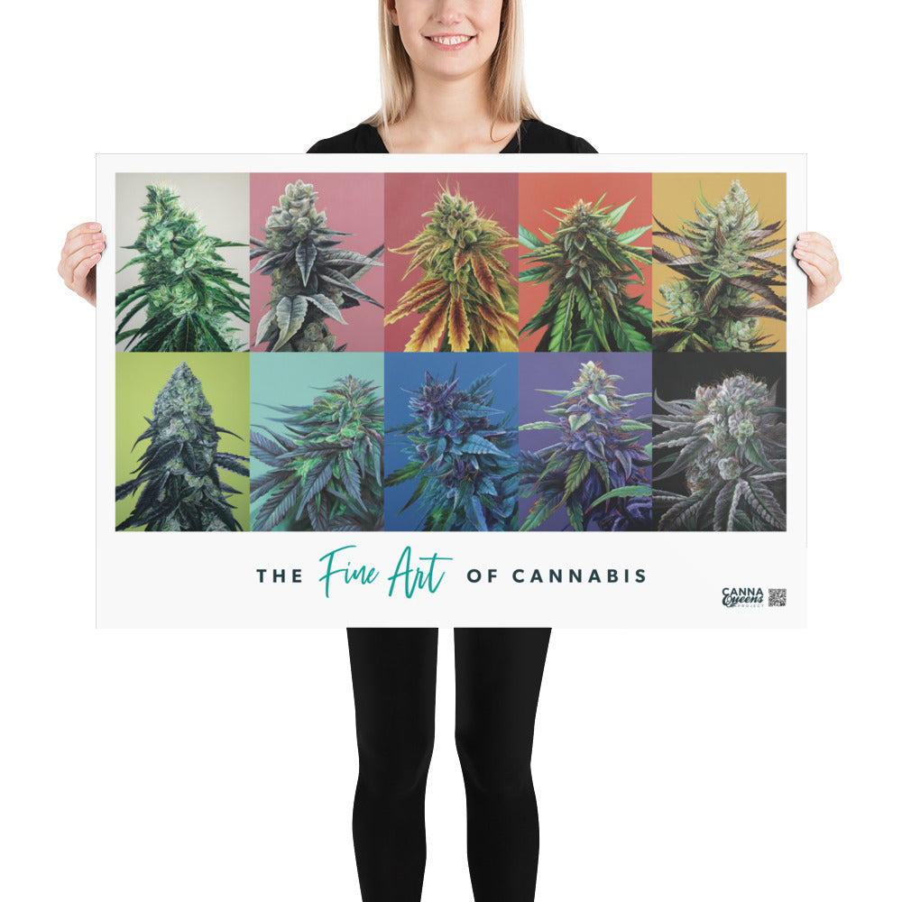 10 Strain 36"x24" Poster