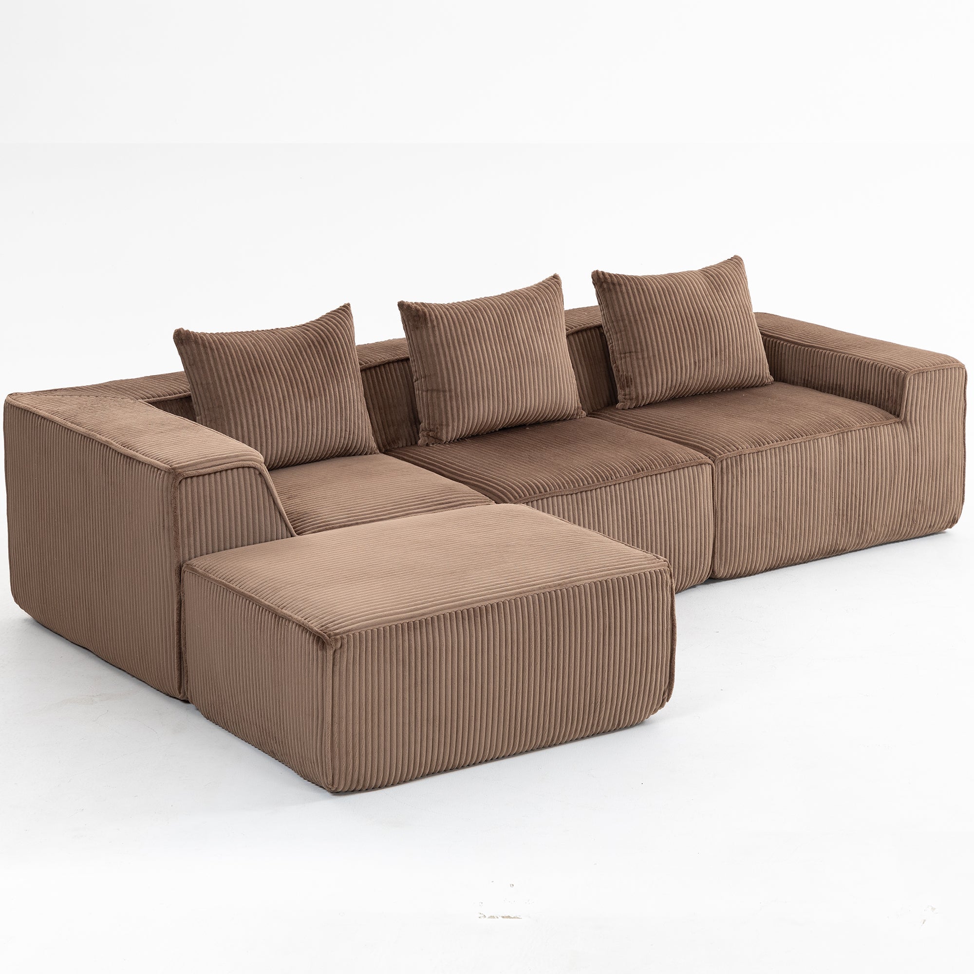 Multi person modular compression sofa that can be freely combined-33005-4