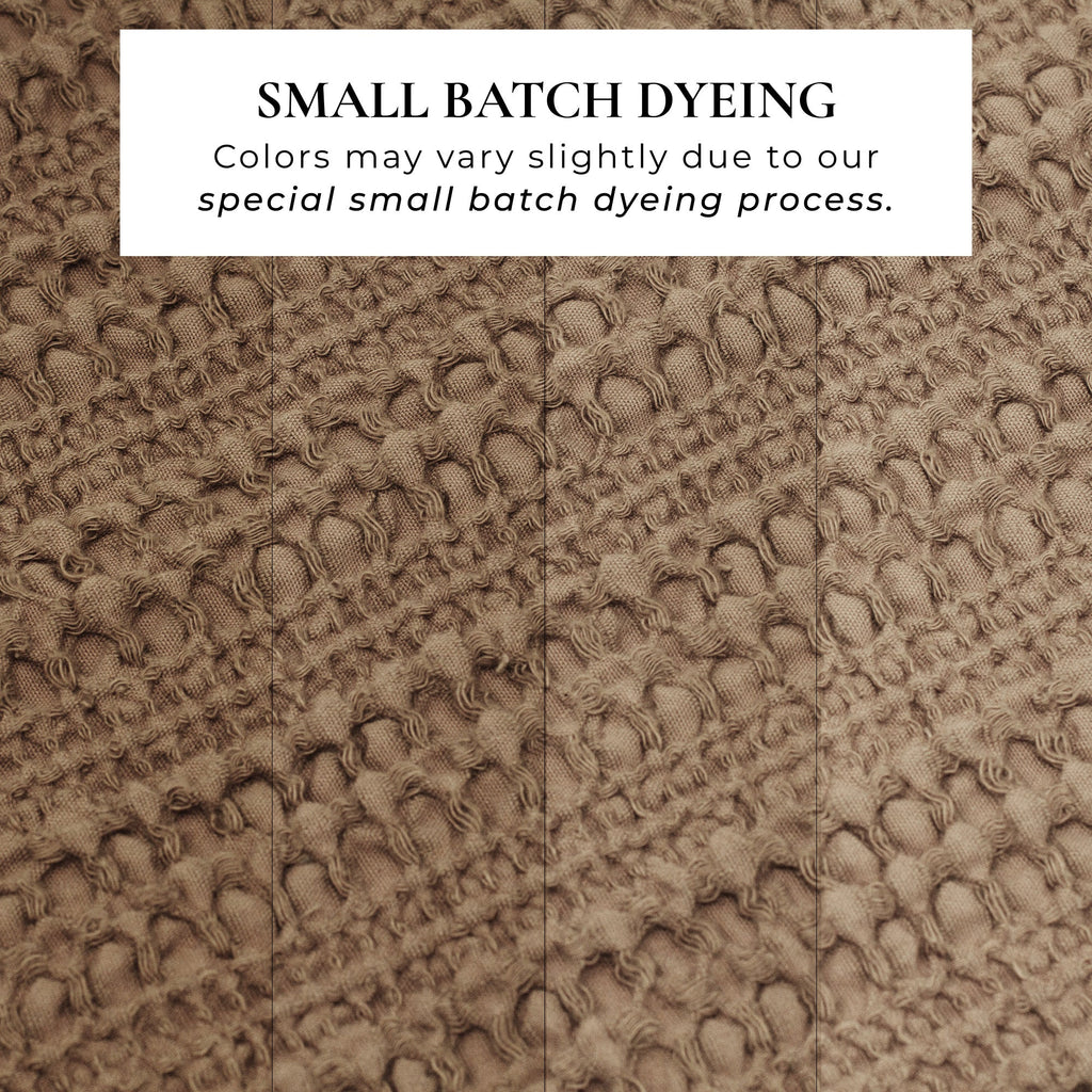 100% Cotton Honeycomb Waffle Duvet Set - Mattea Collection