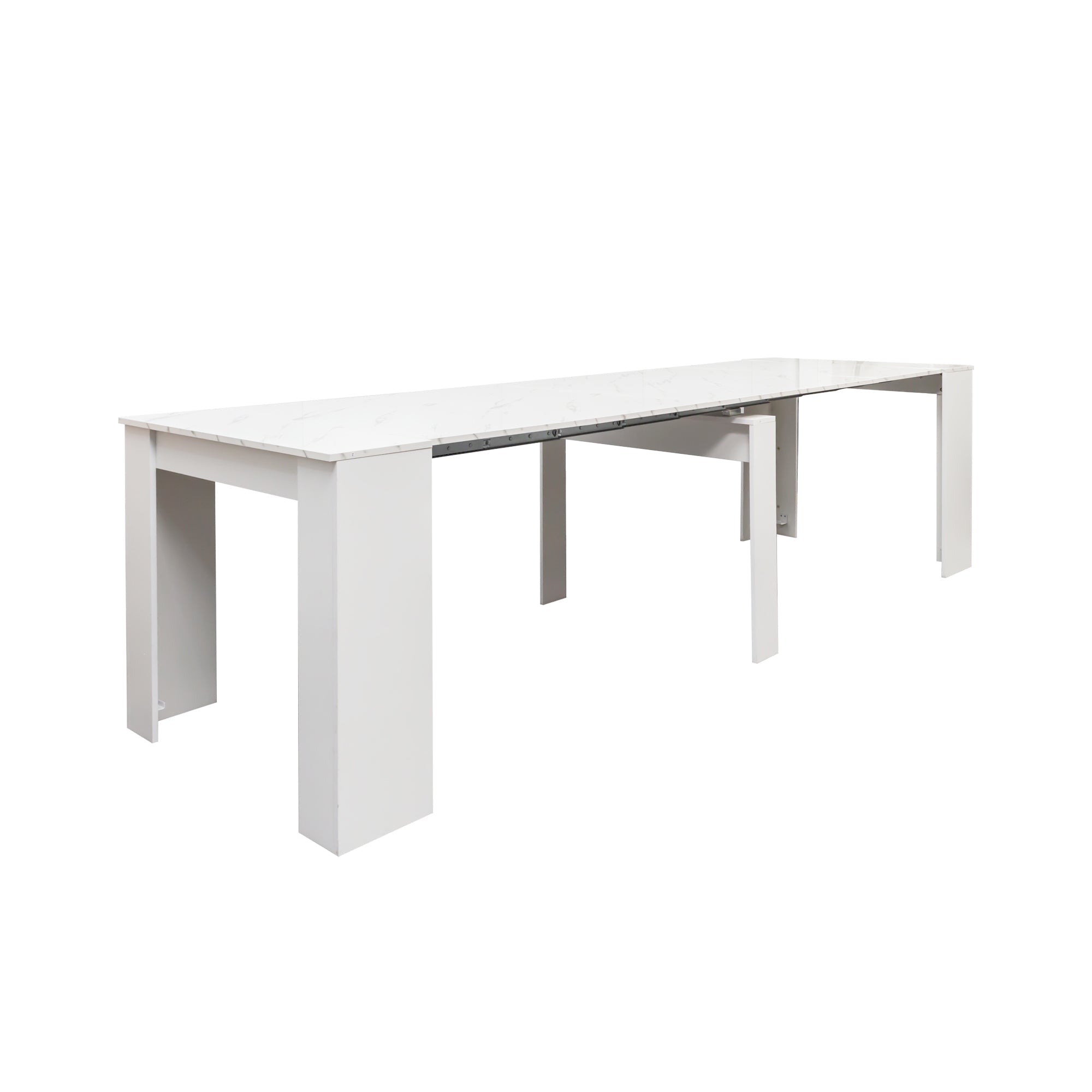 Multifunctional extendable console table