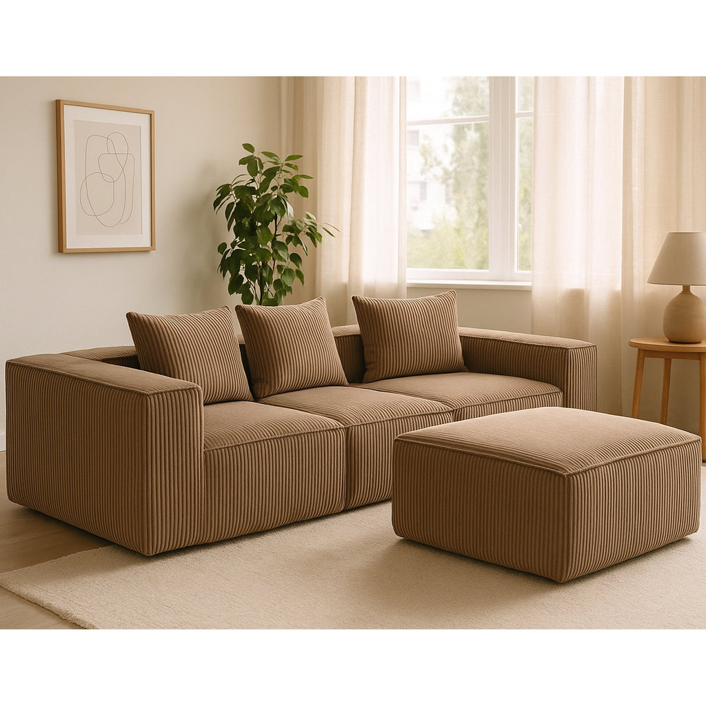 Multi person modular compression sofa that can be freely combined-33005-4
