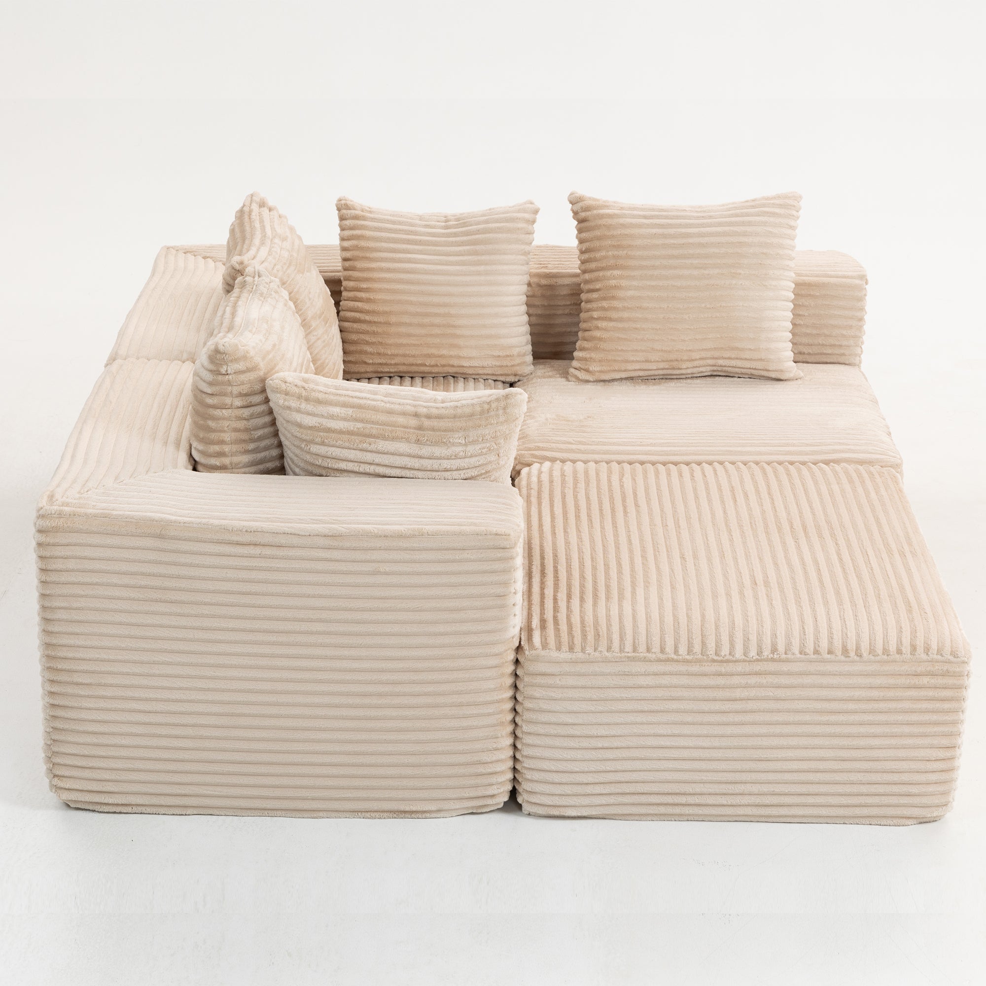 Compressed Sofa:Magic Cube Sofa-YKX-33001-Beige