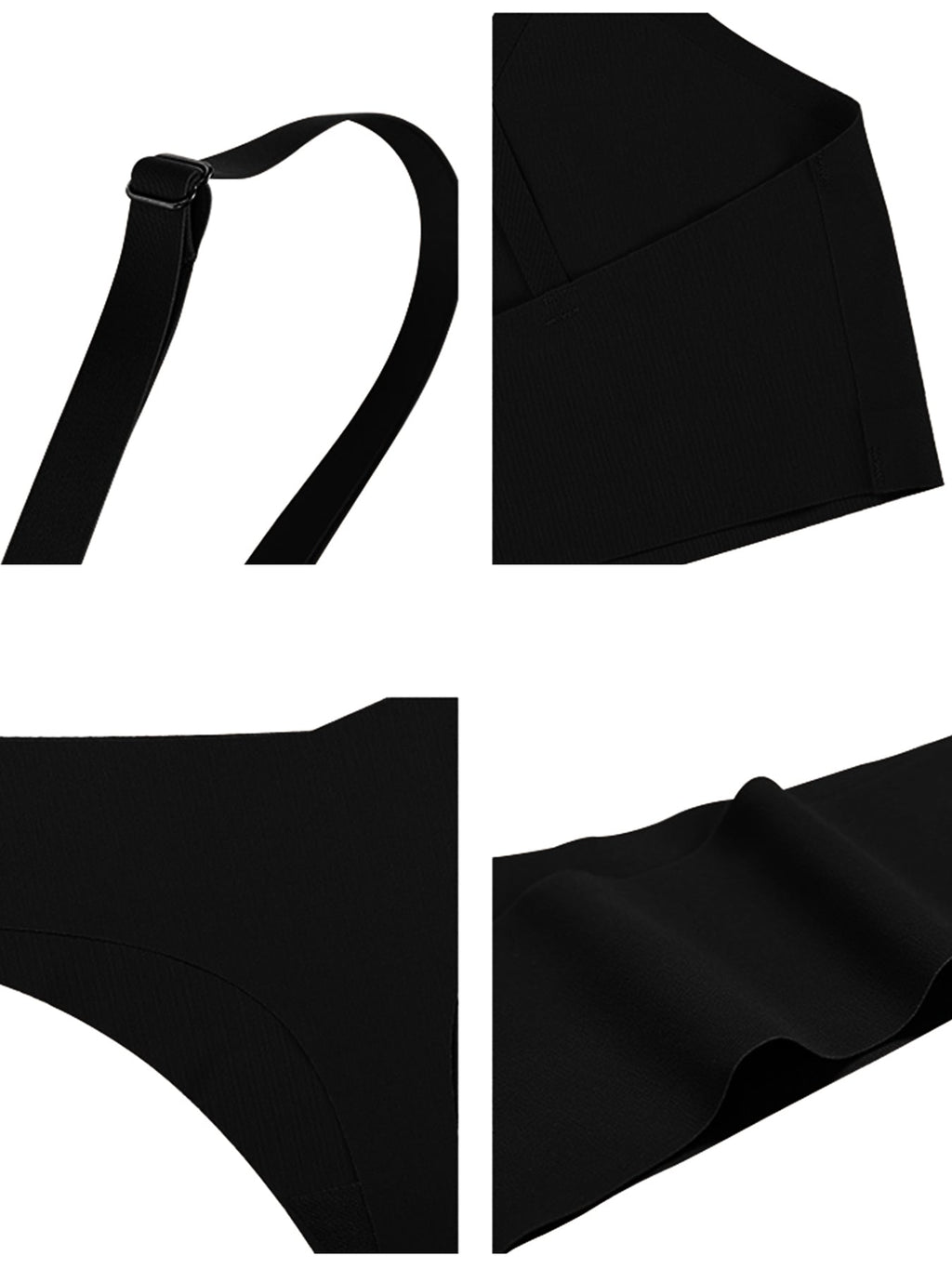 White Rose Seamless Bra for Women (Front Printing)