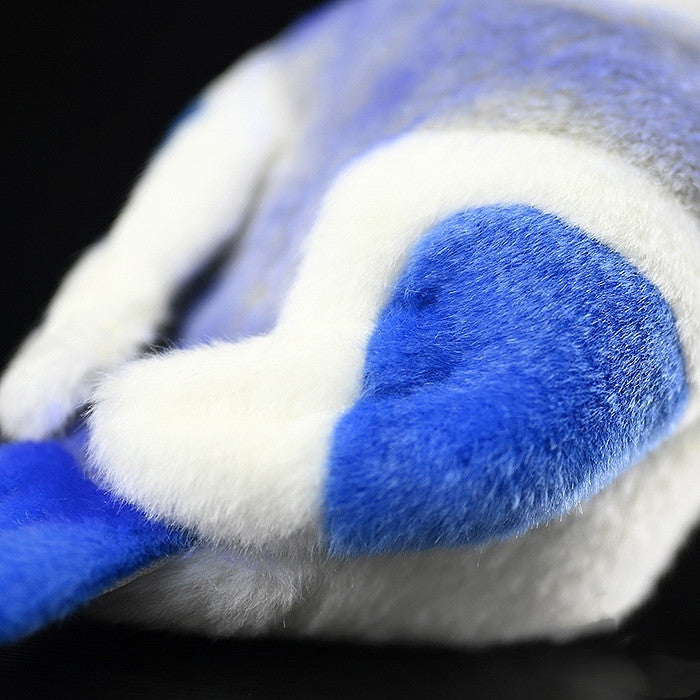 Plush Gray Blue Tit Toy – Soft Stuffed Bird Plush Doll