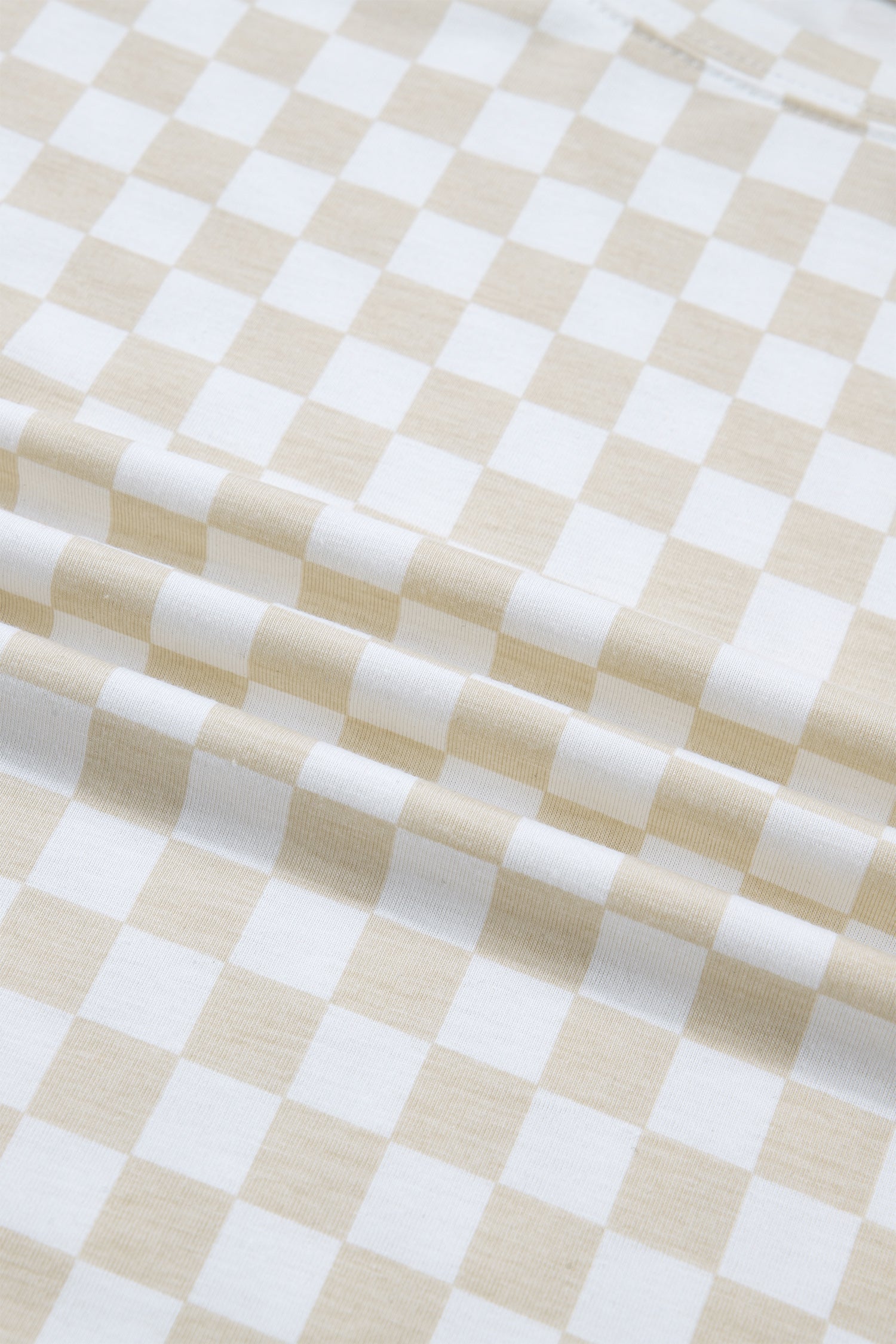 Checker Short Sleeve Tee & Lounge Pant Set