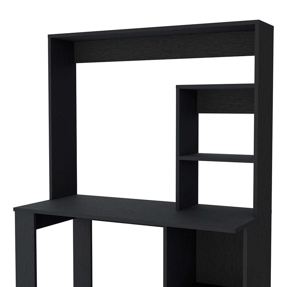 Carroll Computer Desk with Hutch and Storage Shelves
