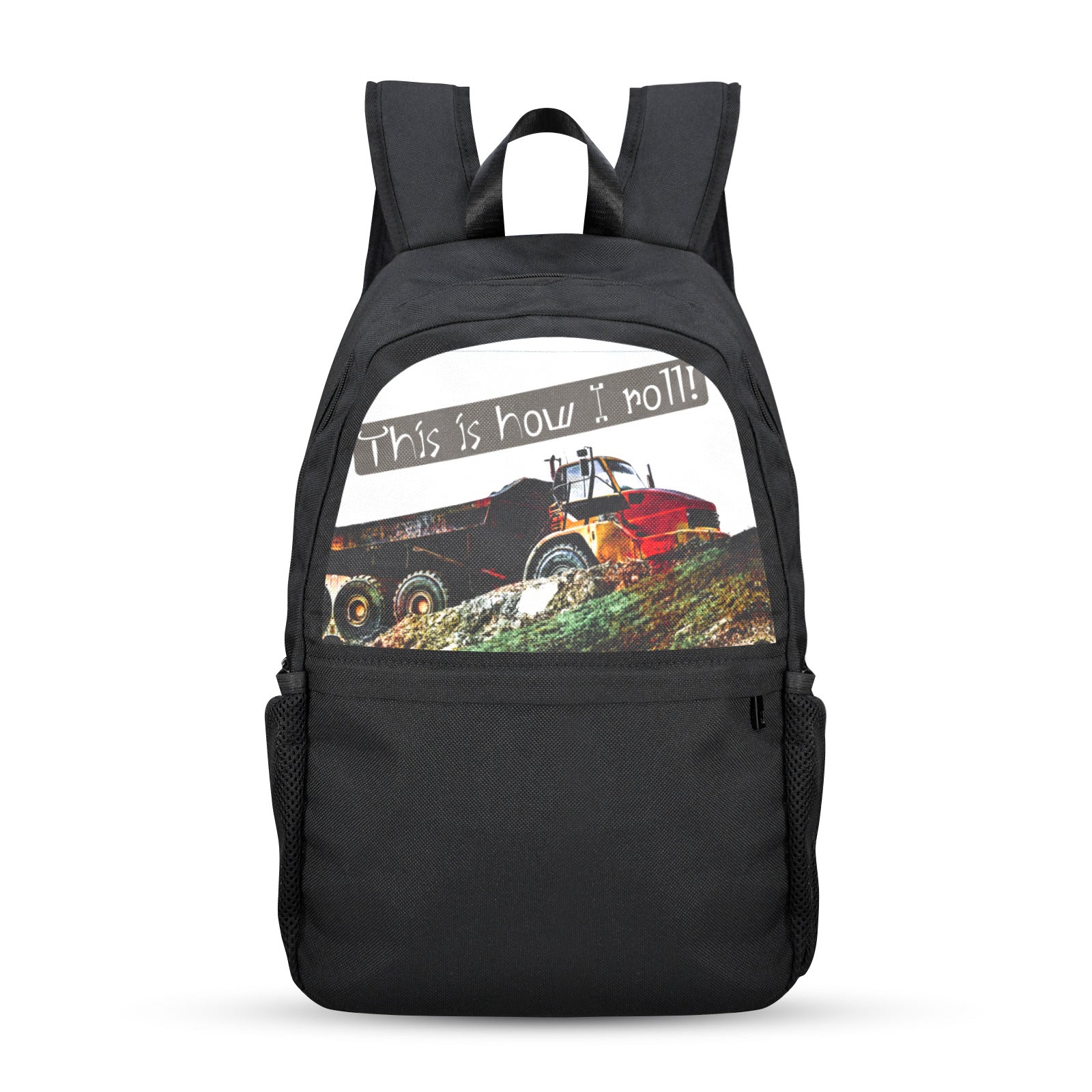 This is How I Roll Casual Backpack | Upper Part Printing