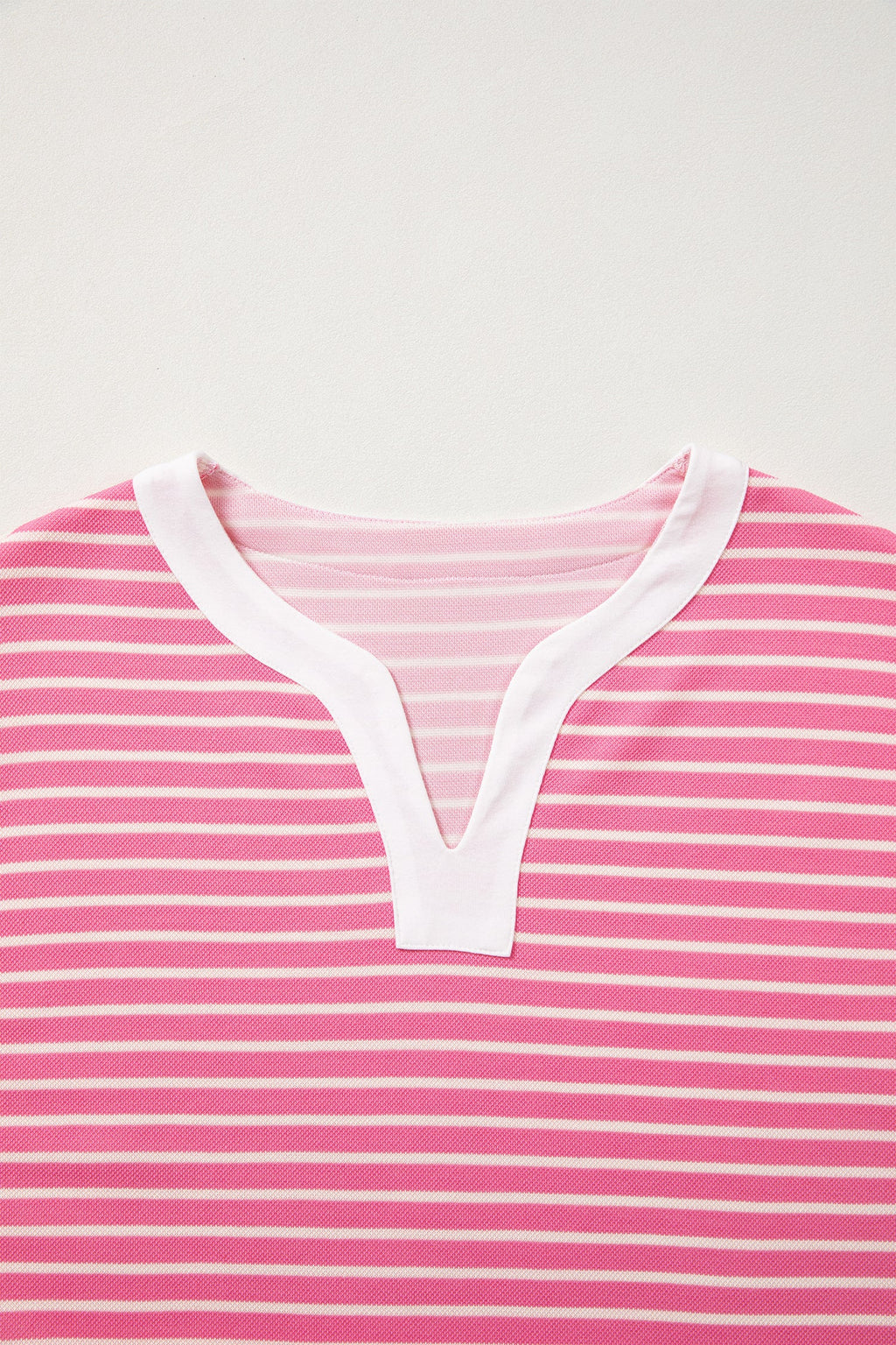 Stripe Colorblock Notched Neck Sleeveless Mini Dress