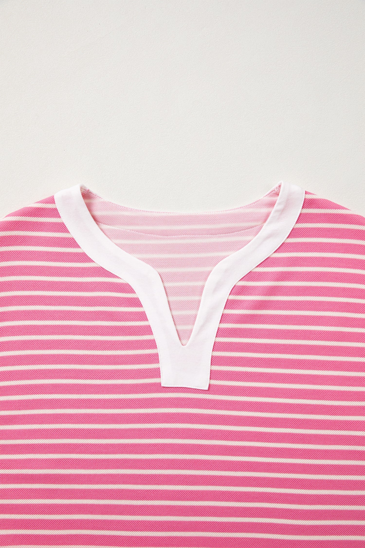 Stripe Colorblock Notched Neck Sleeveless Mini Dress