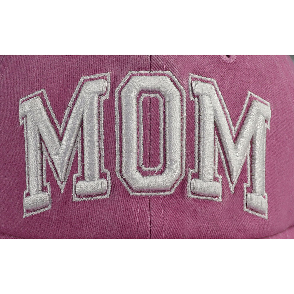 Set of 2 High Quality Adjustable Size Mom And Dad Baseball Caps