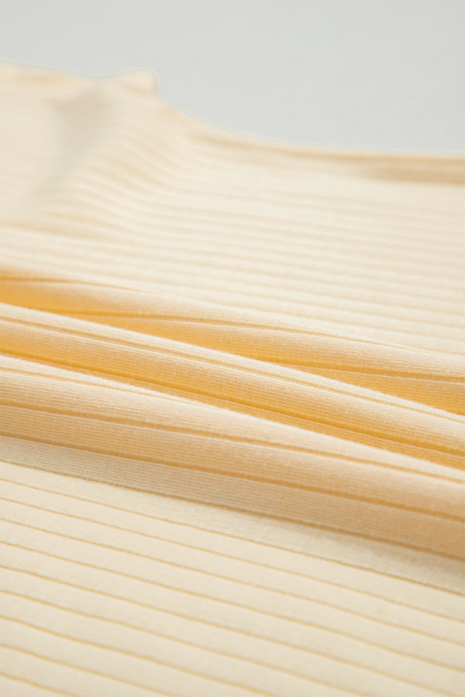 Colorblock Trim Ribbed Top & Shorts Set