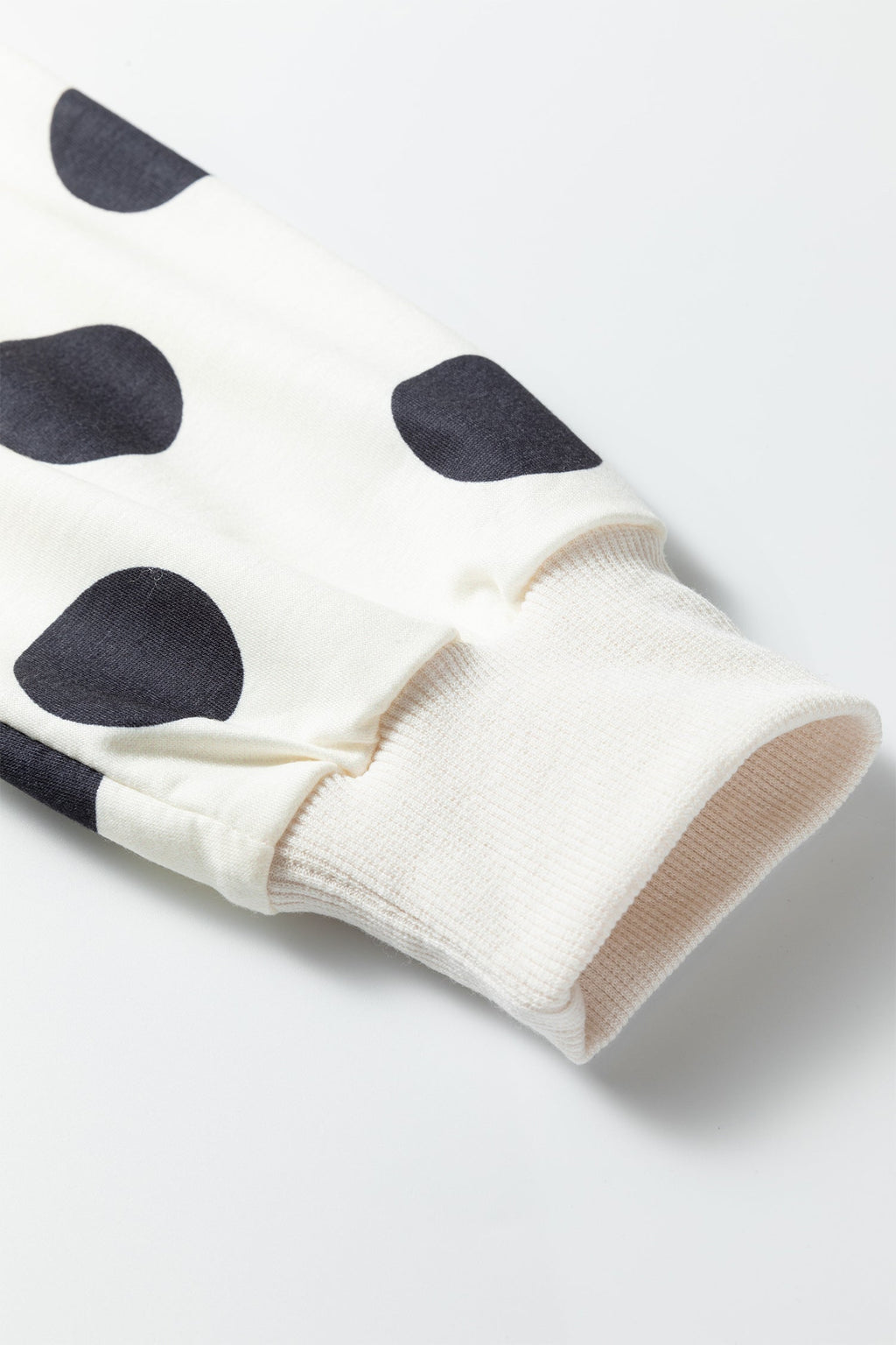 Polka Dot Pullover and Jogger Pants Set